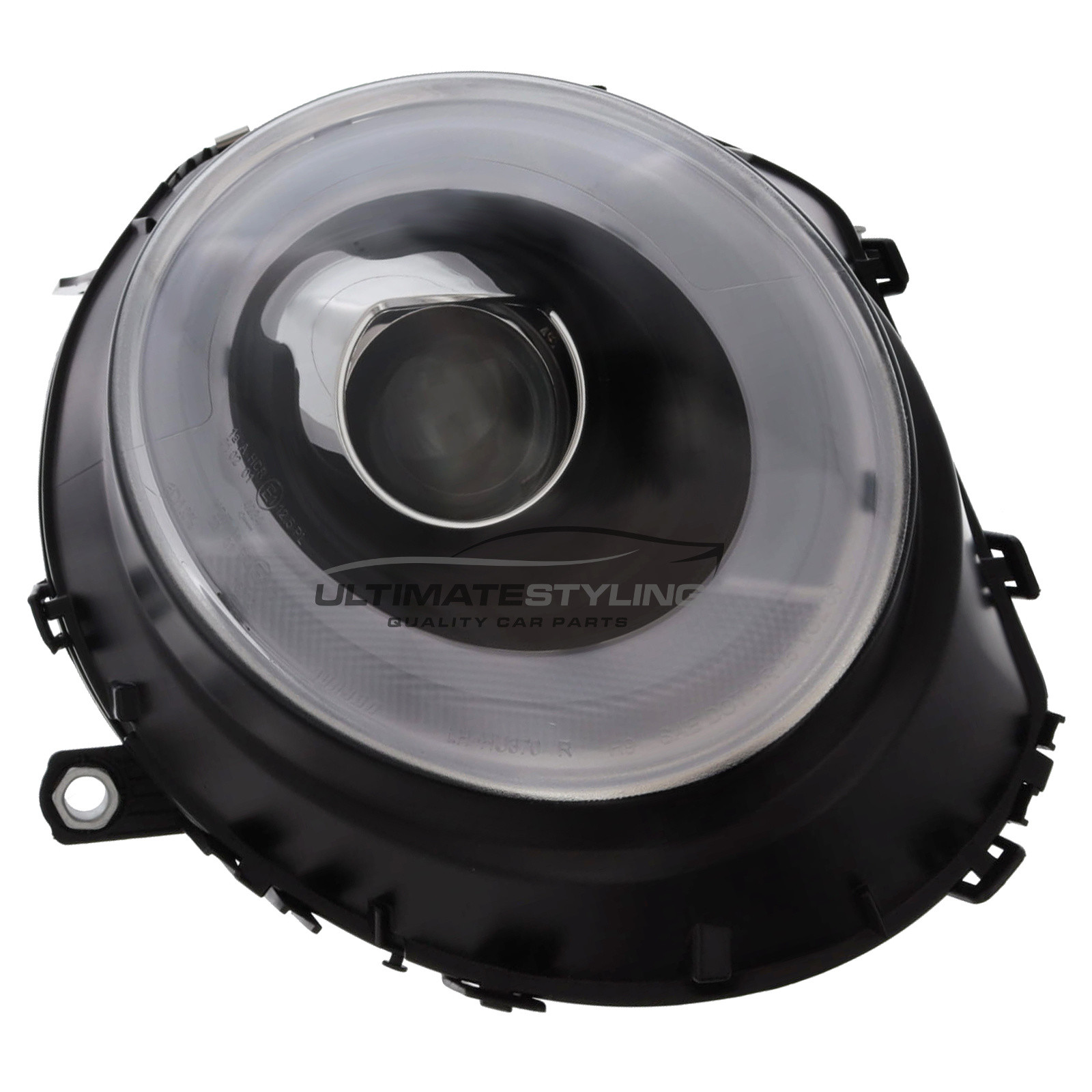 Mini R55 R56 R57 R58 R59 Styling Upgrade LED DRL Black Inner Projector Headlights Headlamps With LED Indicators