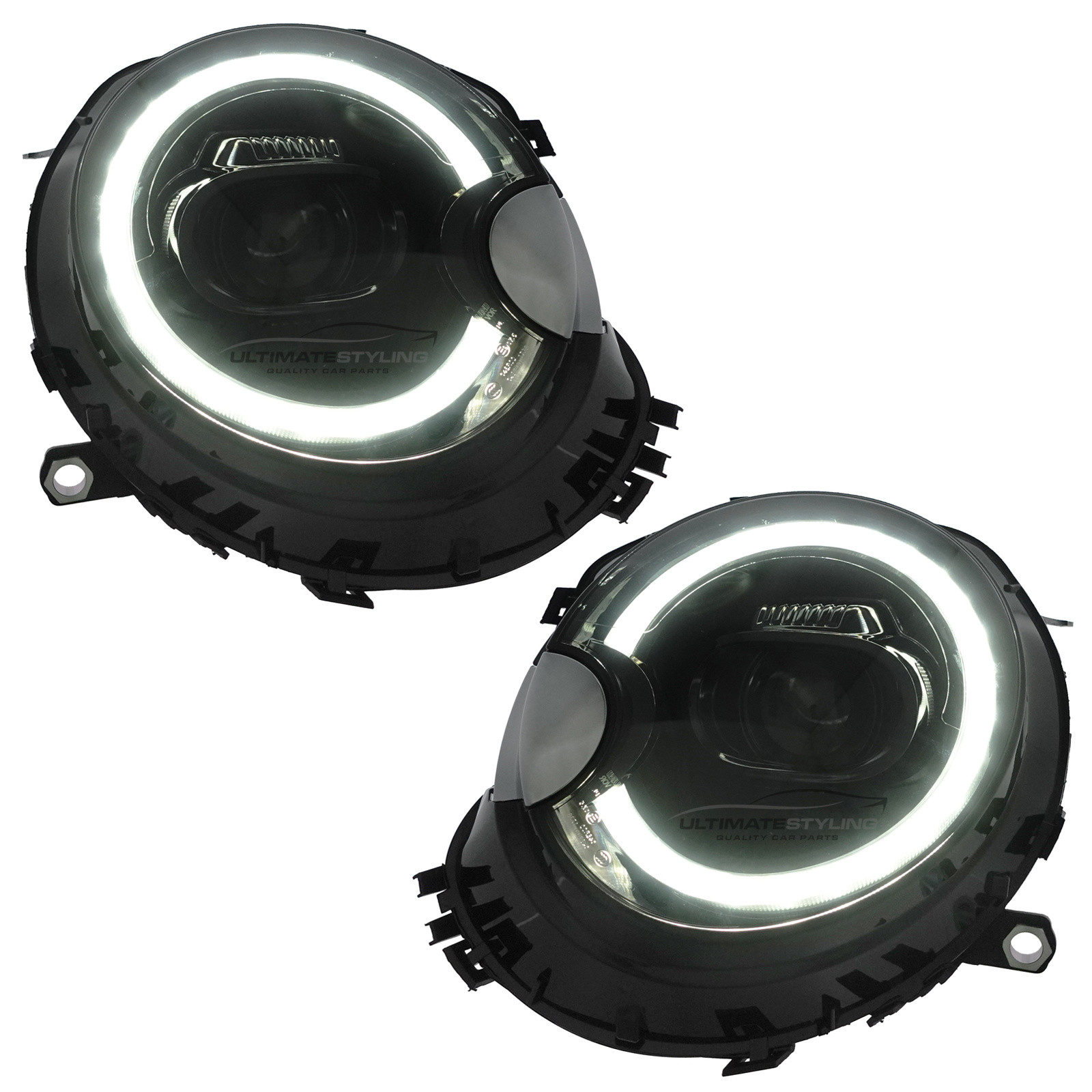 Mini R56 R57 Performance Headlights - LED Daytime Running Lights (DRL) - Full LED - Dynamic Indicators - Start Up Animation
