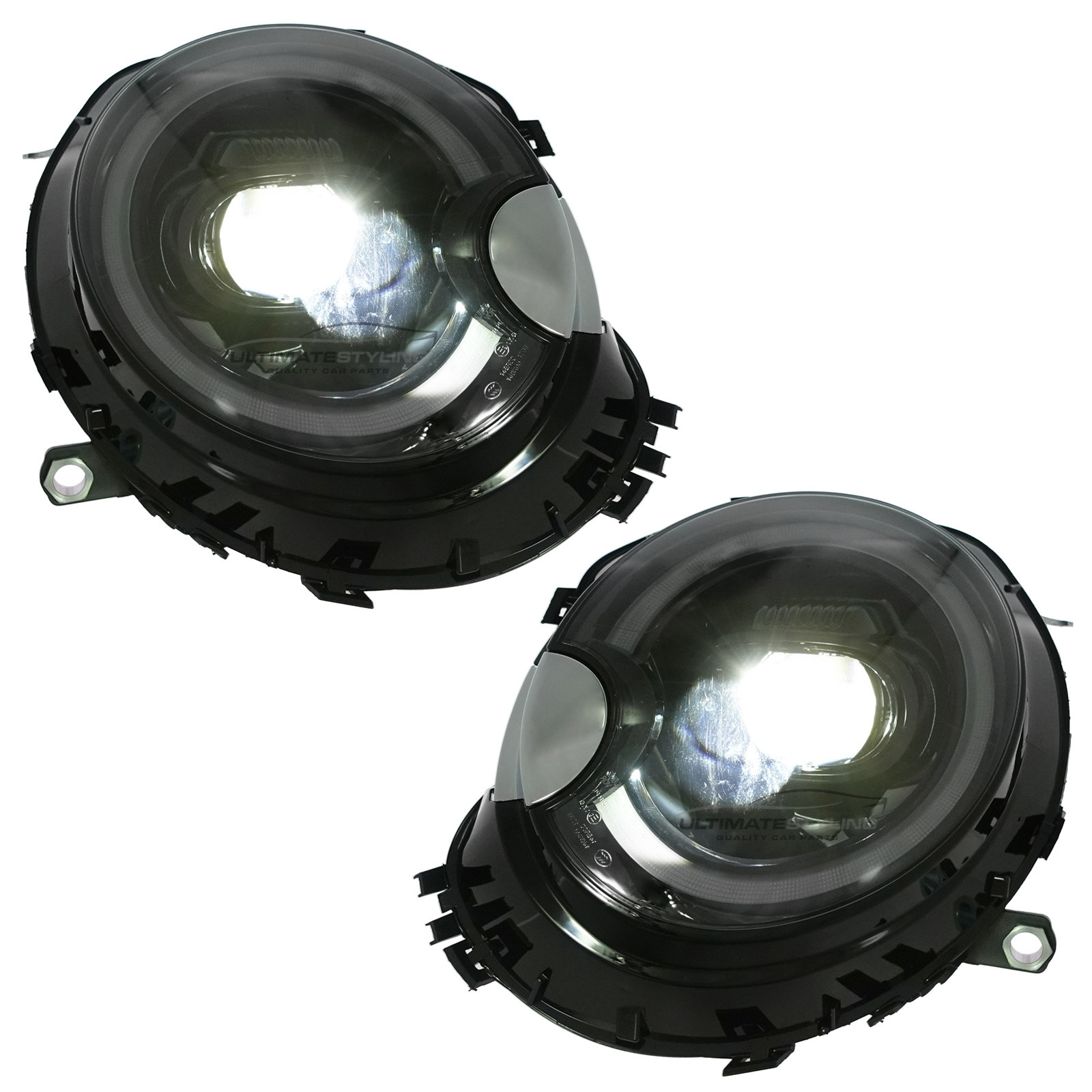 Mini R56 R57 Performance Headlights - LED Daytime Running Lights (DRL) - Full LED - Dynamic Indicators - Start Up Animation