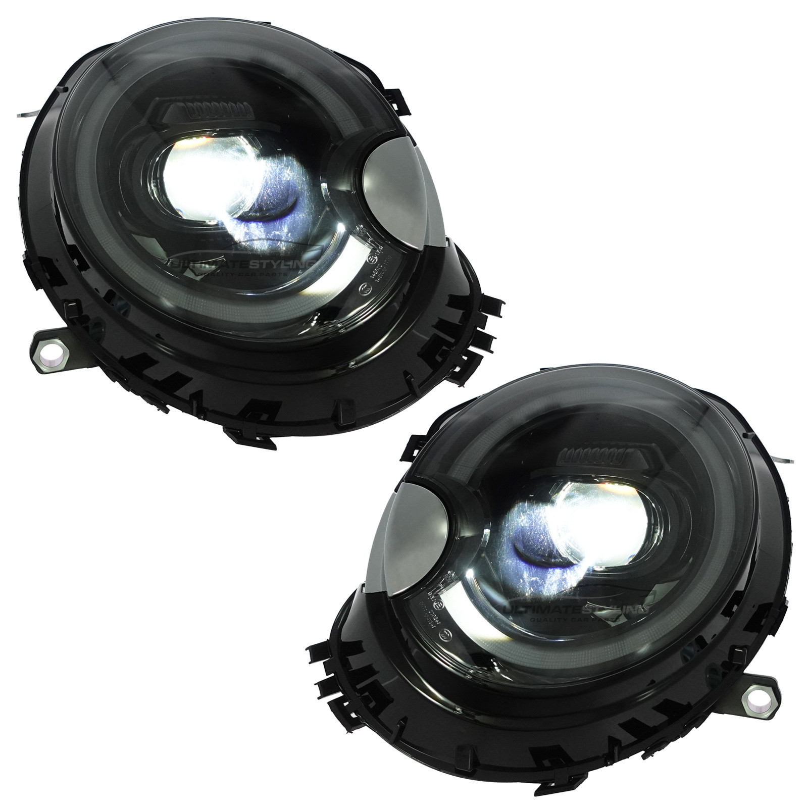 Mini R56 R57 Performance Headlights - LED Daytime Running Lights (DRL) - Full LED - Dynamic Indicators - Start Up Animation