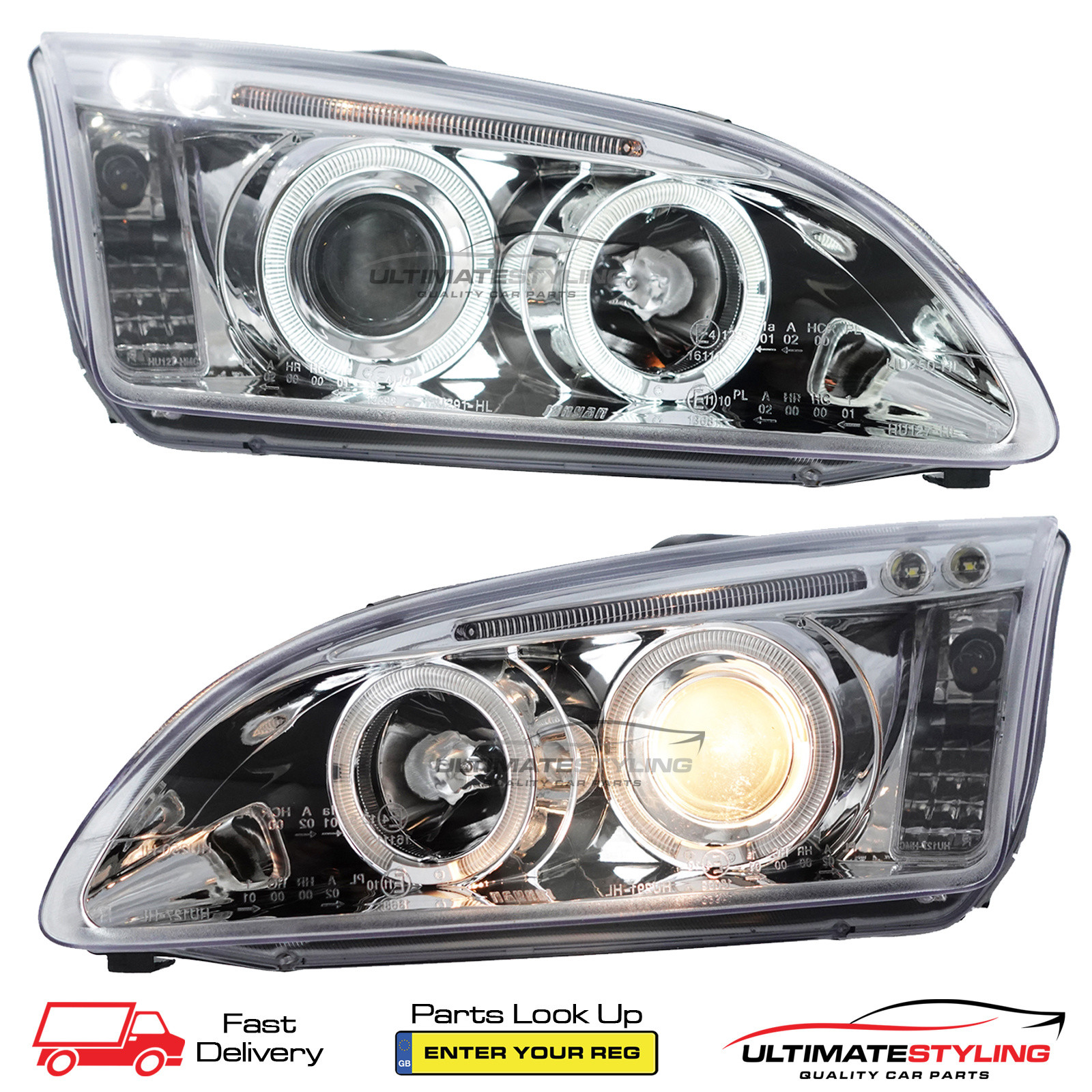 Performance Headlights for Ford Focus
