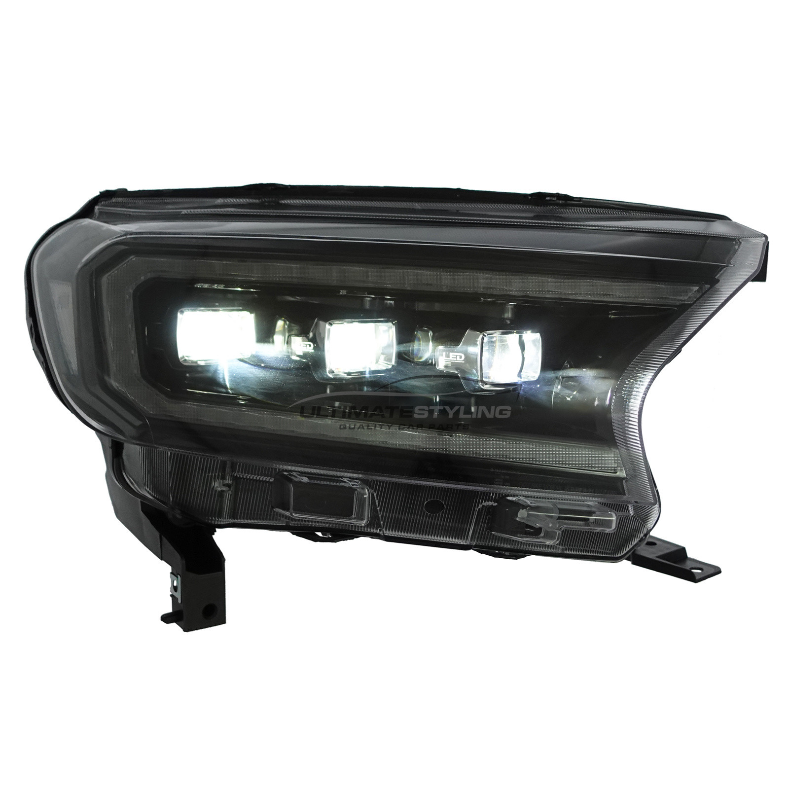 Ford Ranger T6 2015-2023 Full LED Upgrade DRL Headlights Dynamic Sequential Indicators Pair