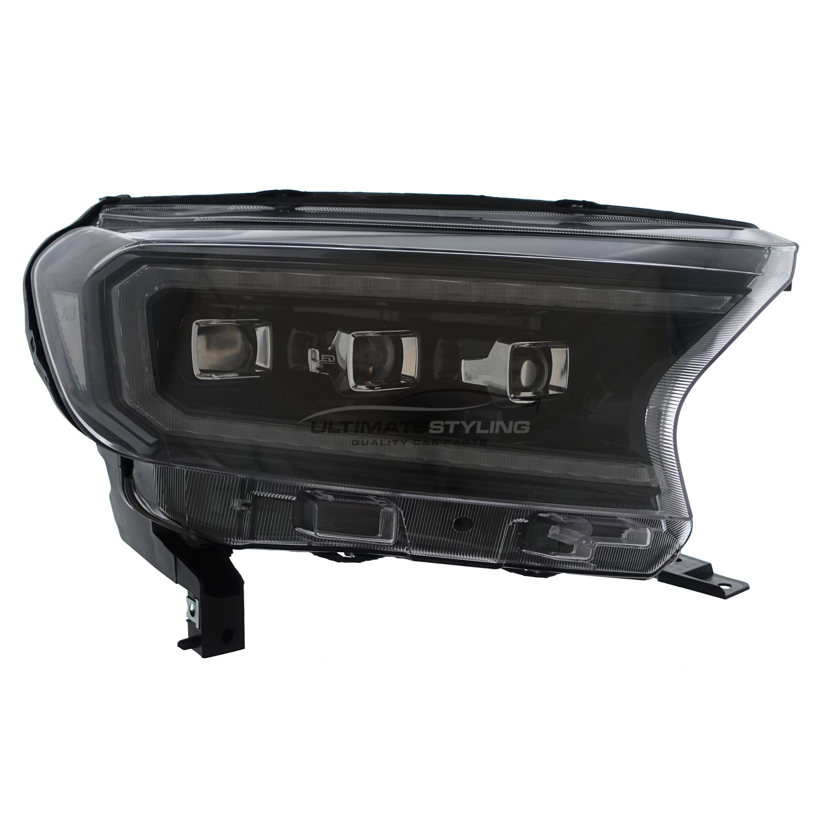 Ford Ranger T6 2015-2023 Full LED Upgrade DRL Headlights Dynamic Sequential Indicators Pair