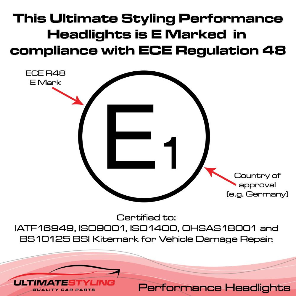 Vauxhall Astra Mk4 1998-2004 Upgrade Headlights Black Inner LED Twin Angel Eyes Halo and DRL Projector Xenon Look