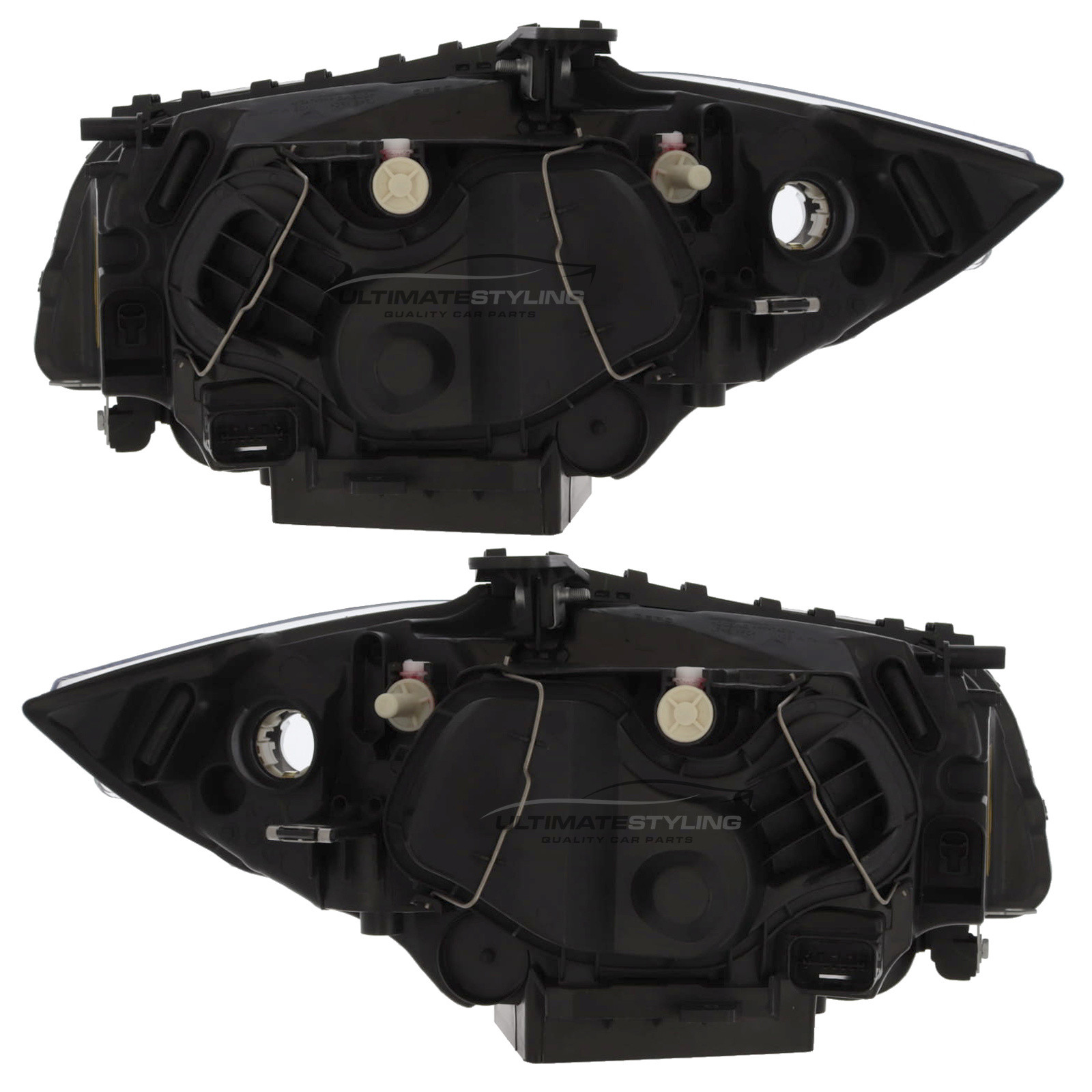 BMW 1 Series Performance Headlights - Angel Eyes - Projector Type - Halogen