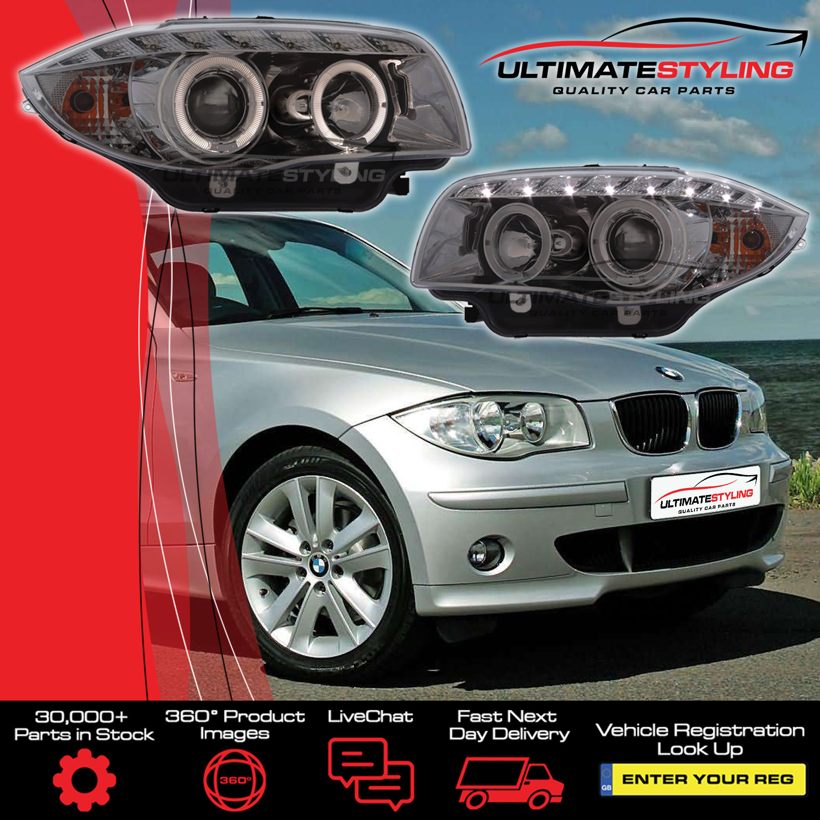 Performance Headlights for BMW 1 Series