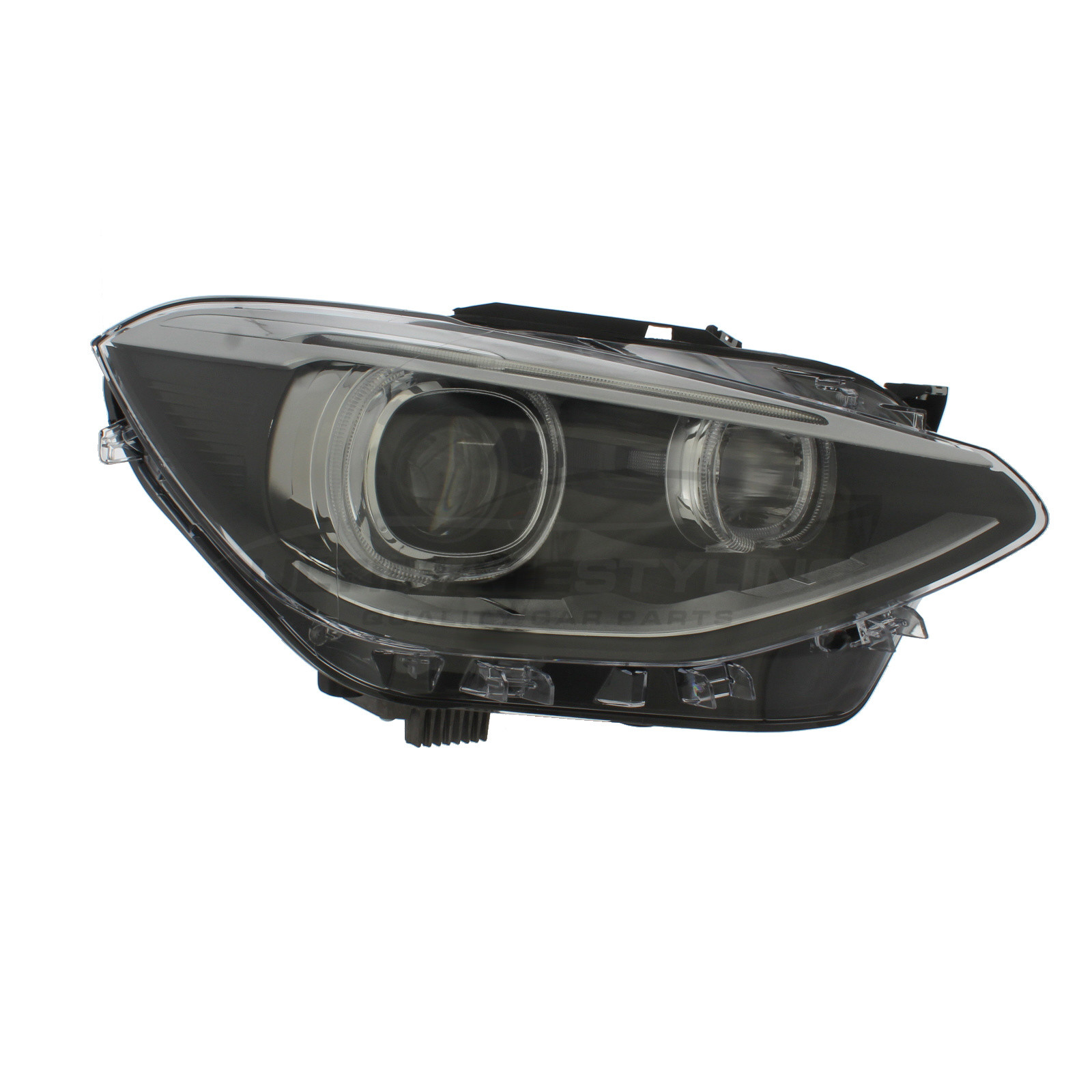 BMW 1 Series F20 / F21 Performance Headlights - Angel Eyes & LED Daytime  Running Lamps (DRL) - Halogen