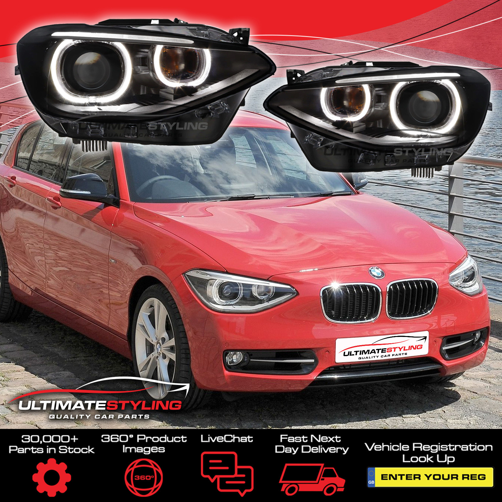 Performance Headlights for BMW 1 Series