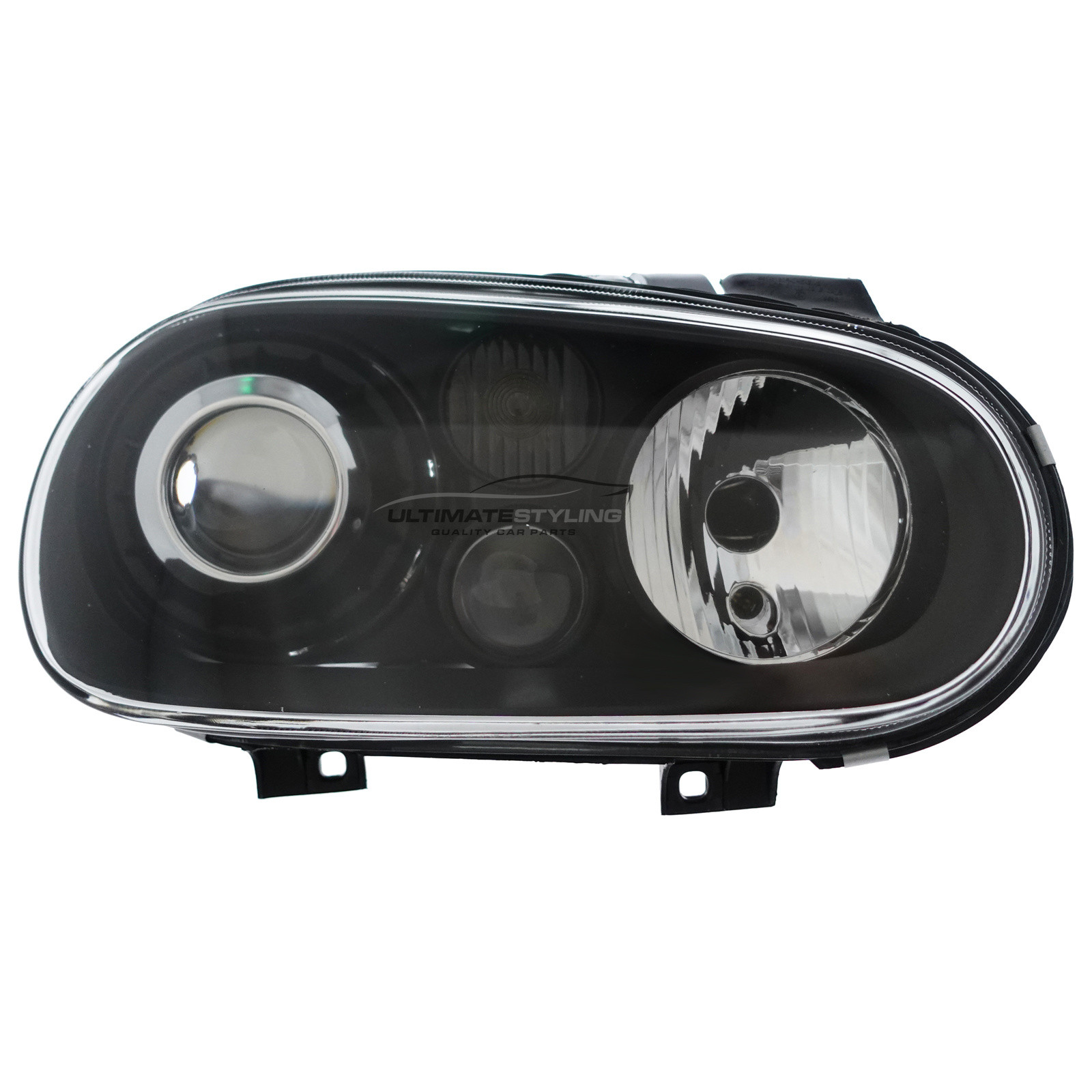 VW Golf Mk4 1997-2004 R32 Style Upgrade Headlights Black Inner Projector Xenon Look