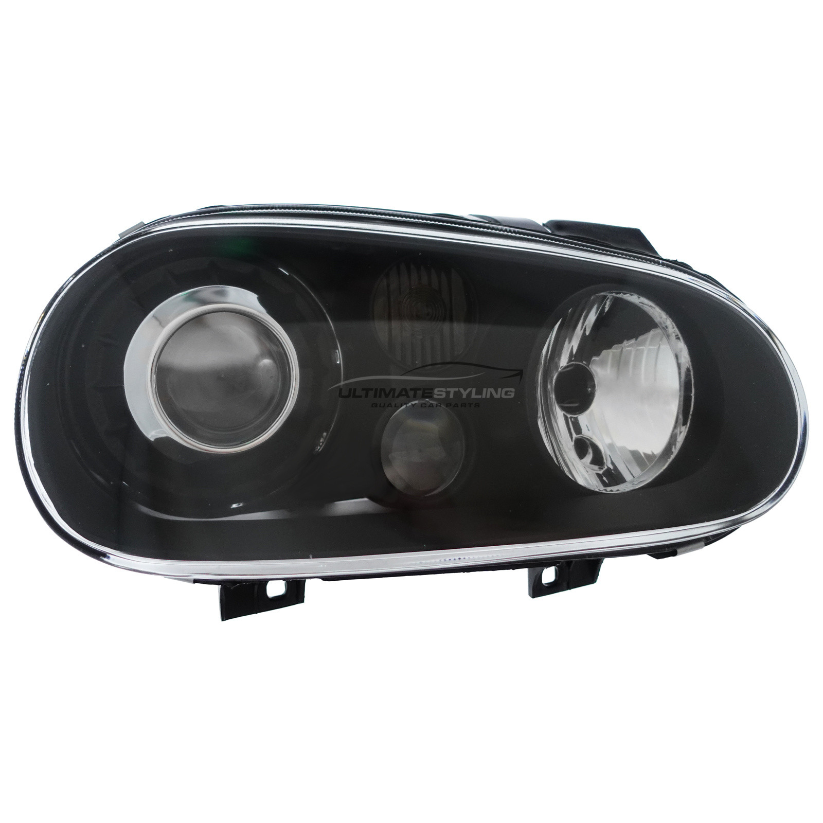 VW Golf Mk4 1997-2004 R32 Style Upgrade Headlights Black Inner Projector Xenon Look