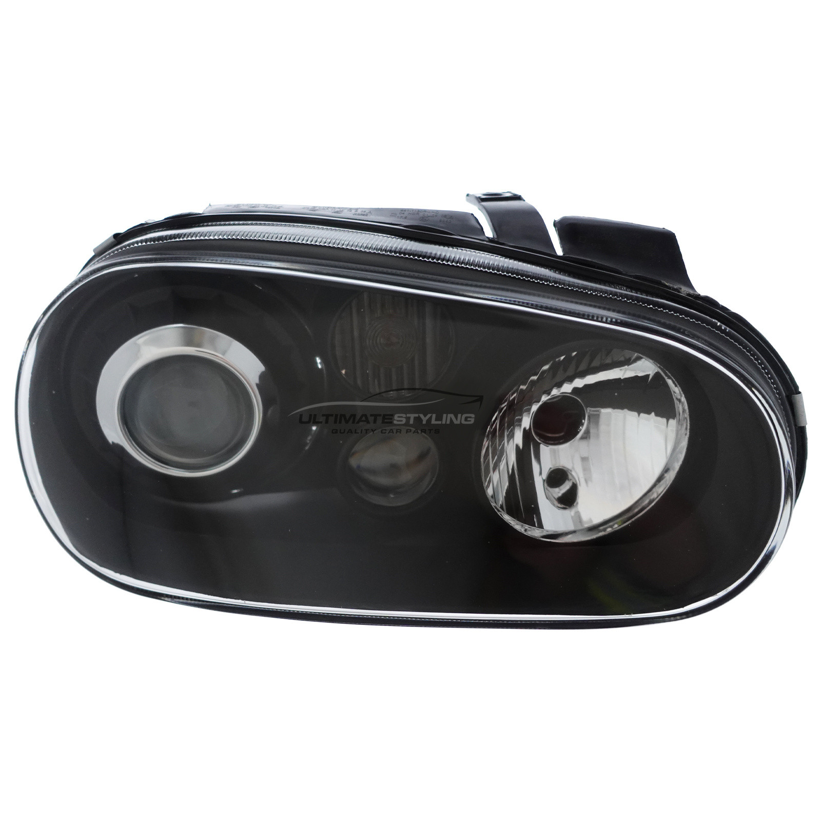 VW Golf Mk4 1997-2004 R32 Style Upgrade Headlights Black Inner Projector Xenon Look