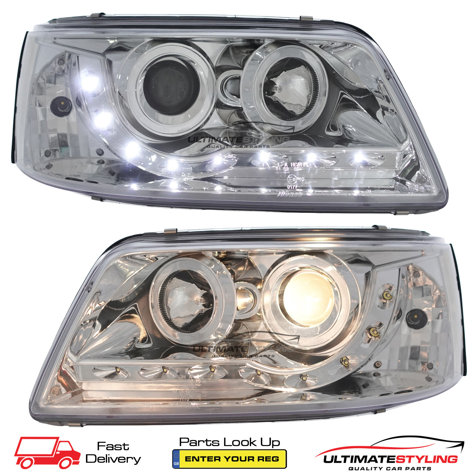 Performance Headlights for VW Transporter