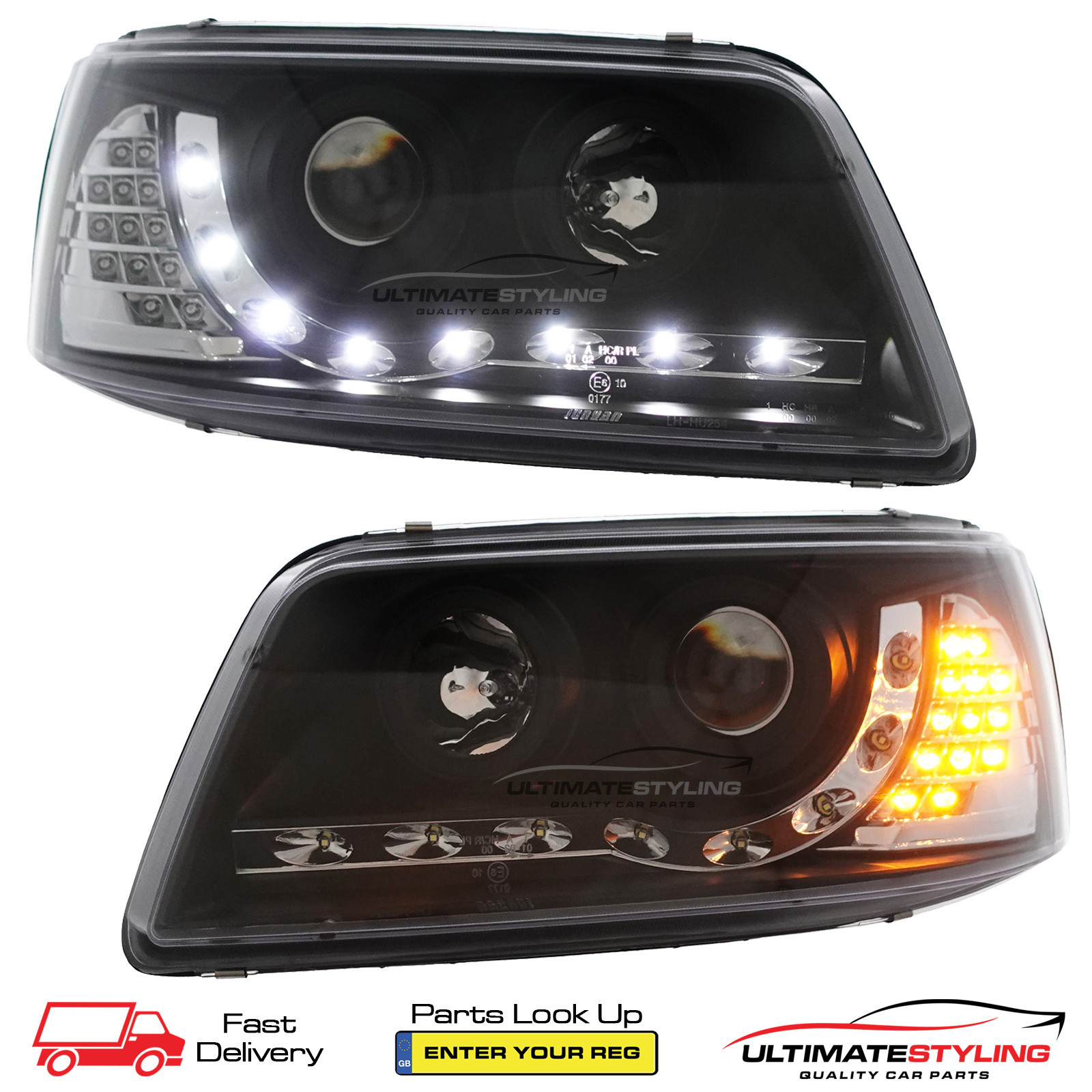 Performance Headlights for VW Transporter