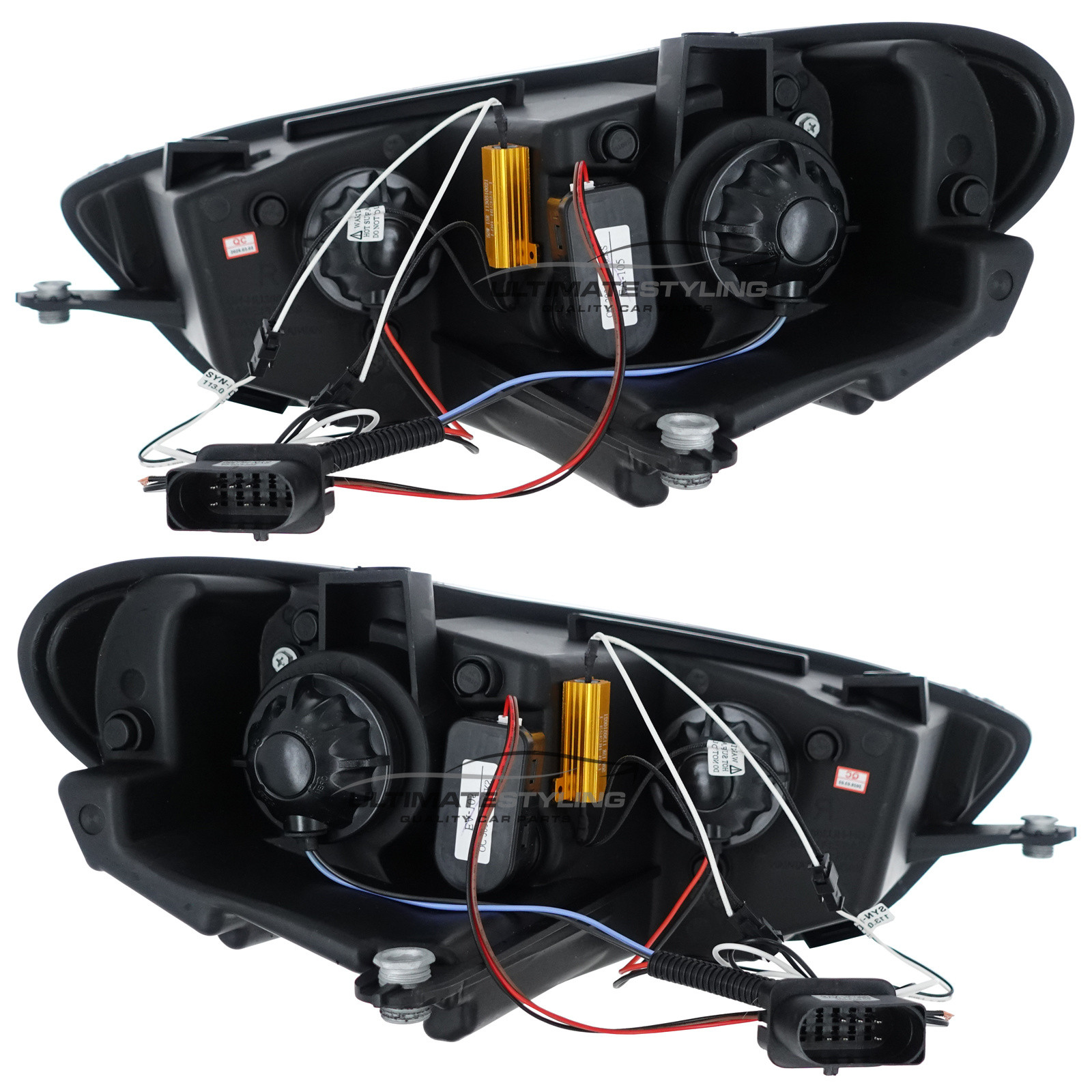 VW Scirocco 2008-2015 Upgrade Headlights Black inner Projector Xenon Look