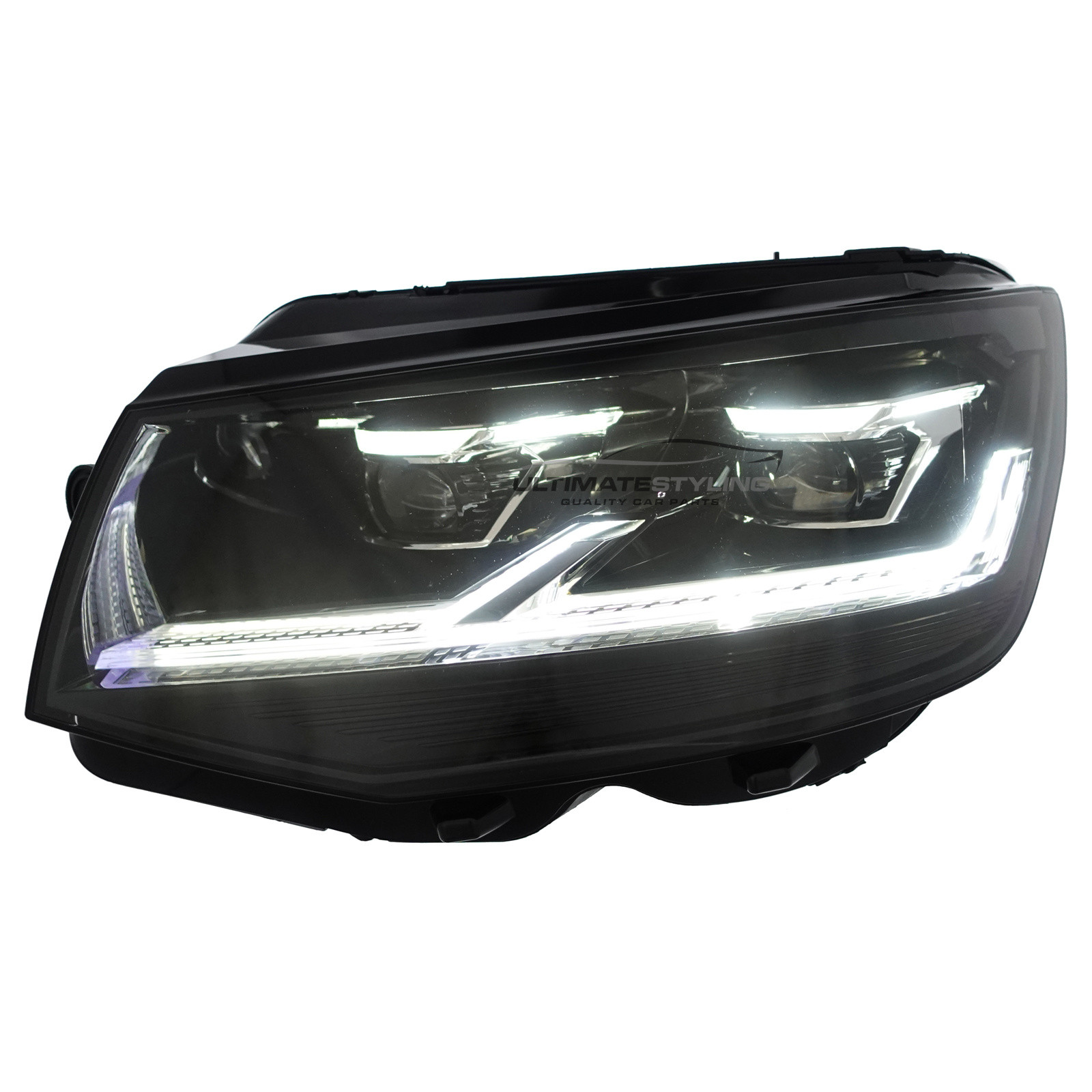 VW California / Caravelle / Transporter Performance Headlights - Full LED With LED Daytime Running Lights (DRL) - LED