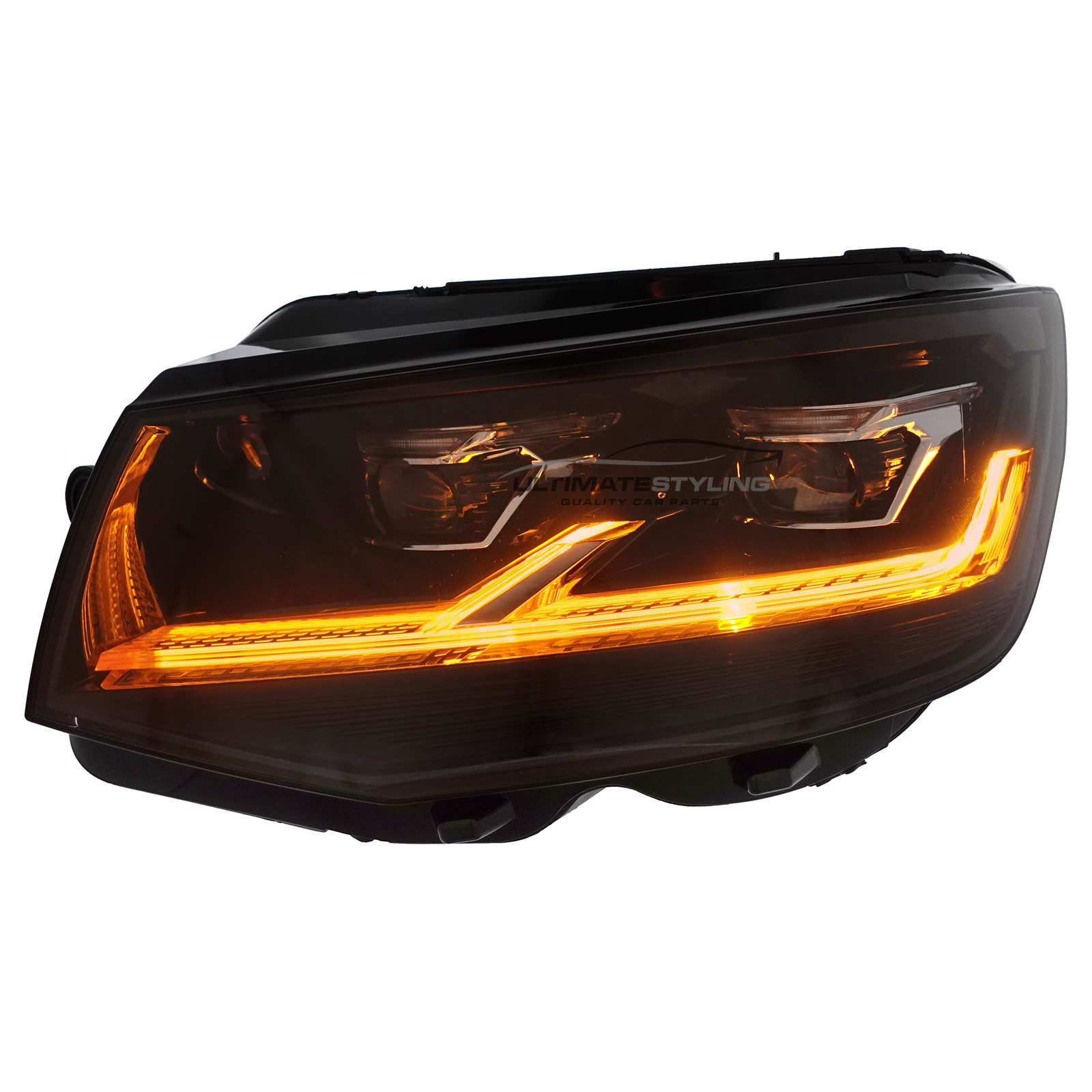 VW California / Caravelle / Transporter Performance Headlights - Full LED With LED Daytime Running Lights (DRL) - LED
