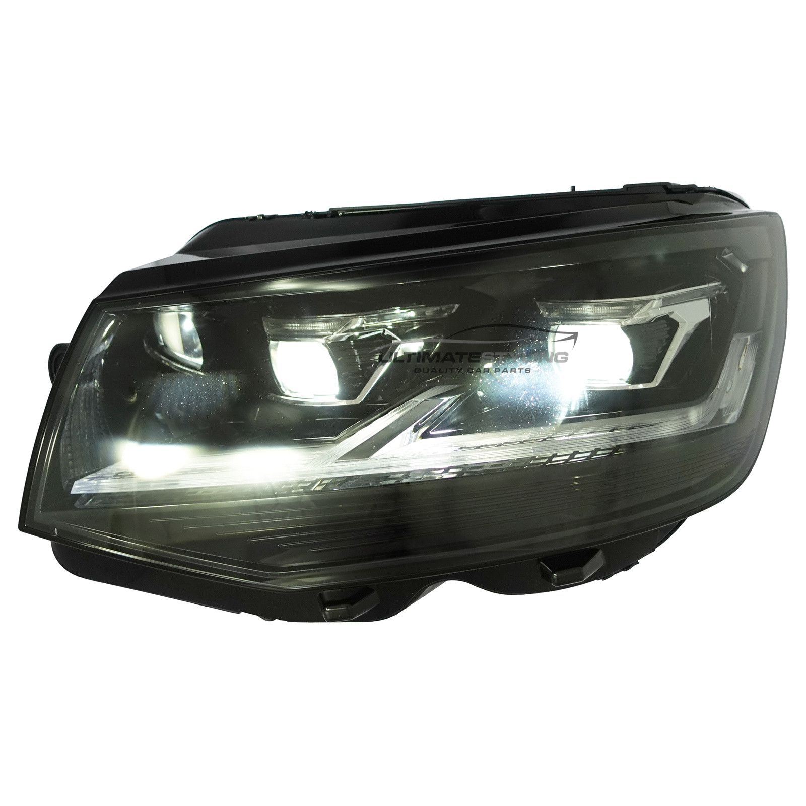 VW California / Caravelle / Transporter Performance Headlights - Full LED With LED Daytime Running Lights (DRL) - LED