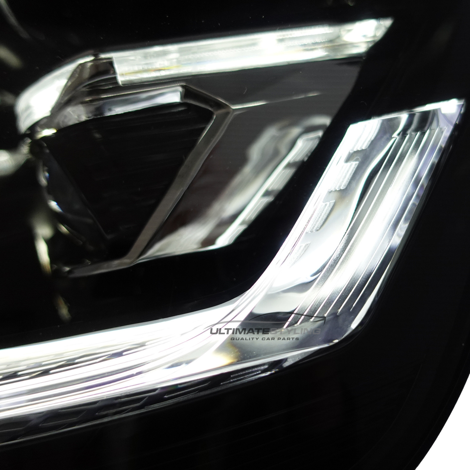 VW California / Caravelle / Transporter Performance Headlights - Full LED With LED Daytime Running Lights (DRL) - LED