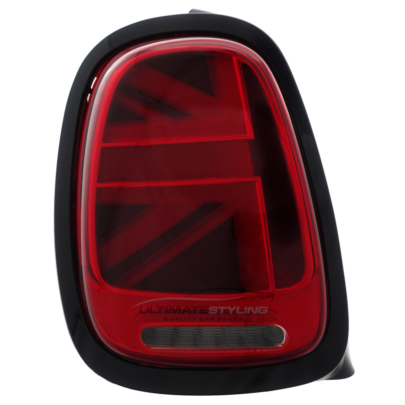 BMW Mini F55 F56 F57 (GEN 3) 2014-2024 Red LED Union Jack Flag Upgrade Rear Tail Lights Sequential Indicators Pair