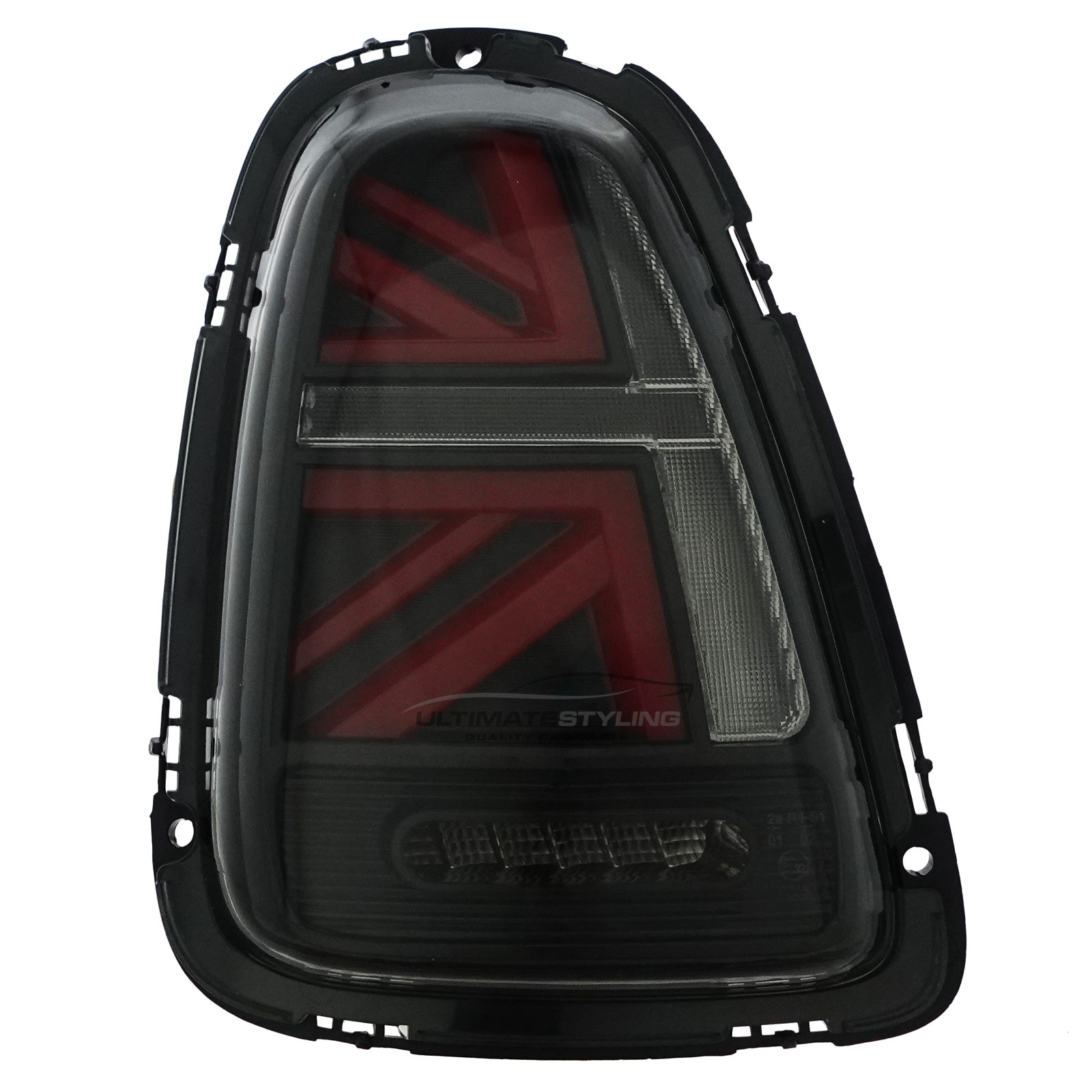 Mini R56 2008-2016 / R57 2009-2016 / R58 2011-2016 - Performance Rear / Tail Lights - LED Style - Dynamic Indicators - Red & Smoked Lens - Pair (LH + RH)