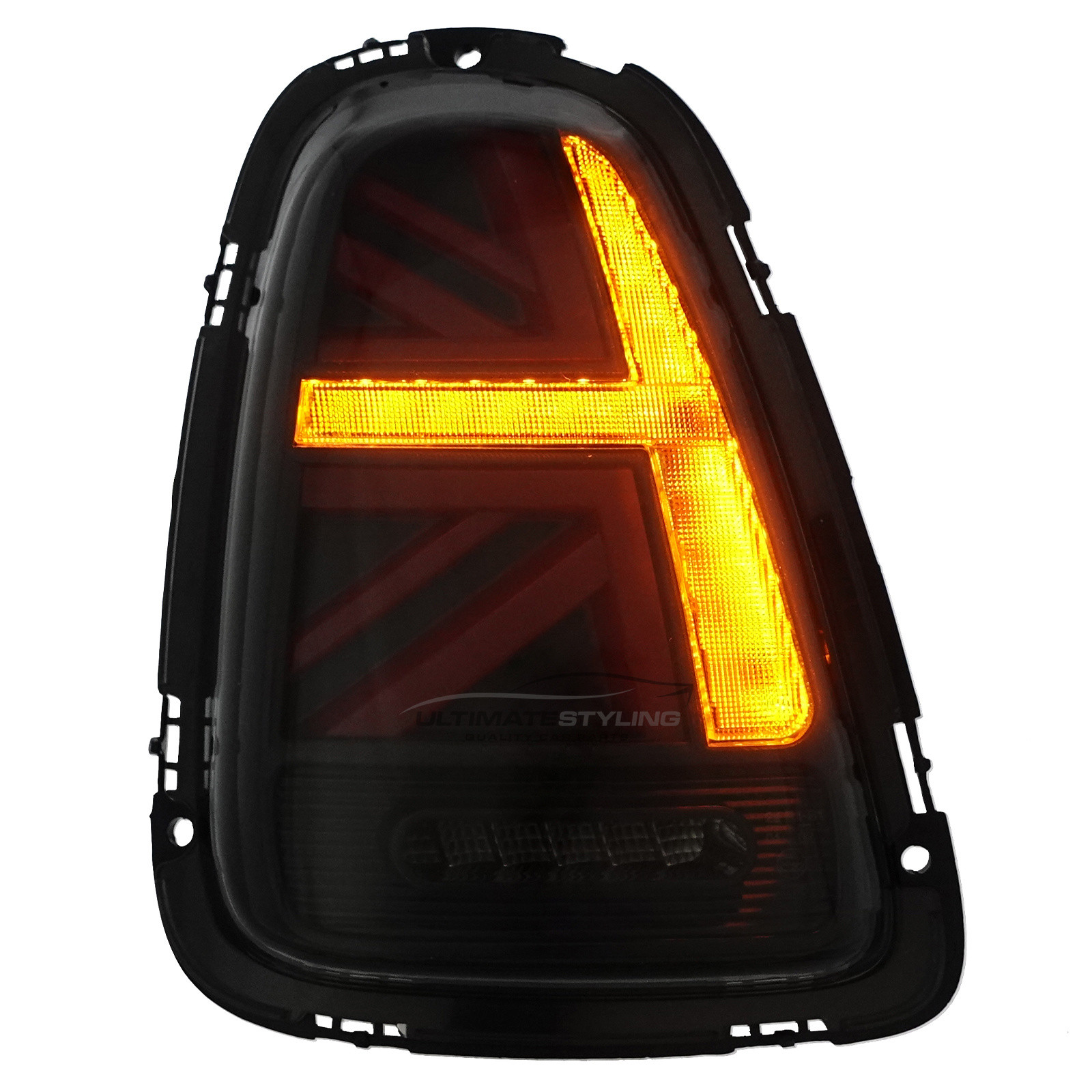 Mini R56 2008-2016 / R57 2009-2016 / R58 2011-2016 - Performance Rear / Tail Lights - LED Style - Dynamic Indicators - Red & Smoked Lens - Pair (LH + RH)