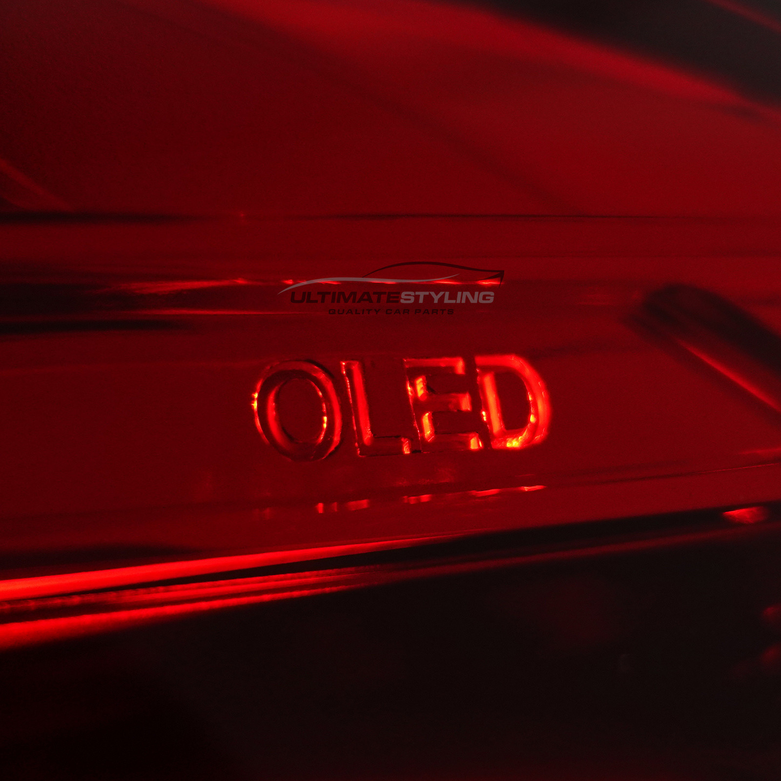 BMW 4 Series F32 2013-2021 Upgrade LED Rear Tail Lights Dragon Scale GTS Style Red Lens Dynamic Indicators + Animation Pair