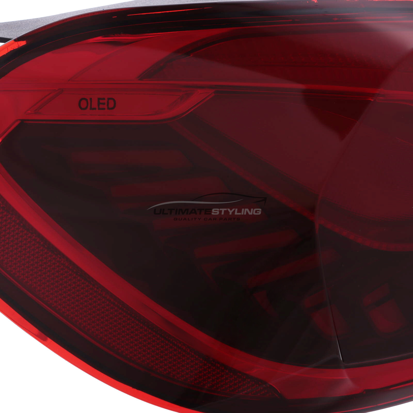 BMW 4 Series F32 2013-2021 Upgrade LED Rear Tail Lights Dragon Scale GTS Style Red Lens Dynamic Indicators + Animation Pair