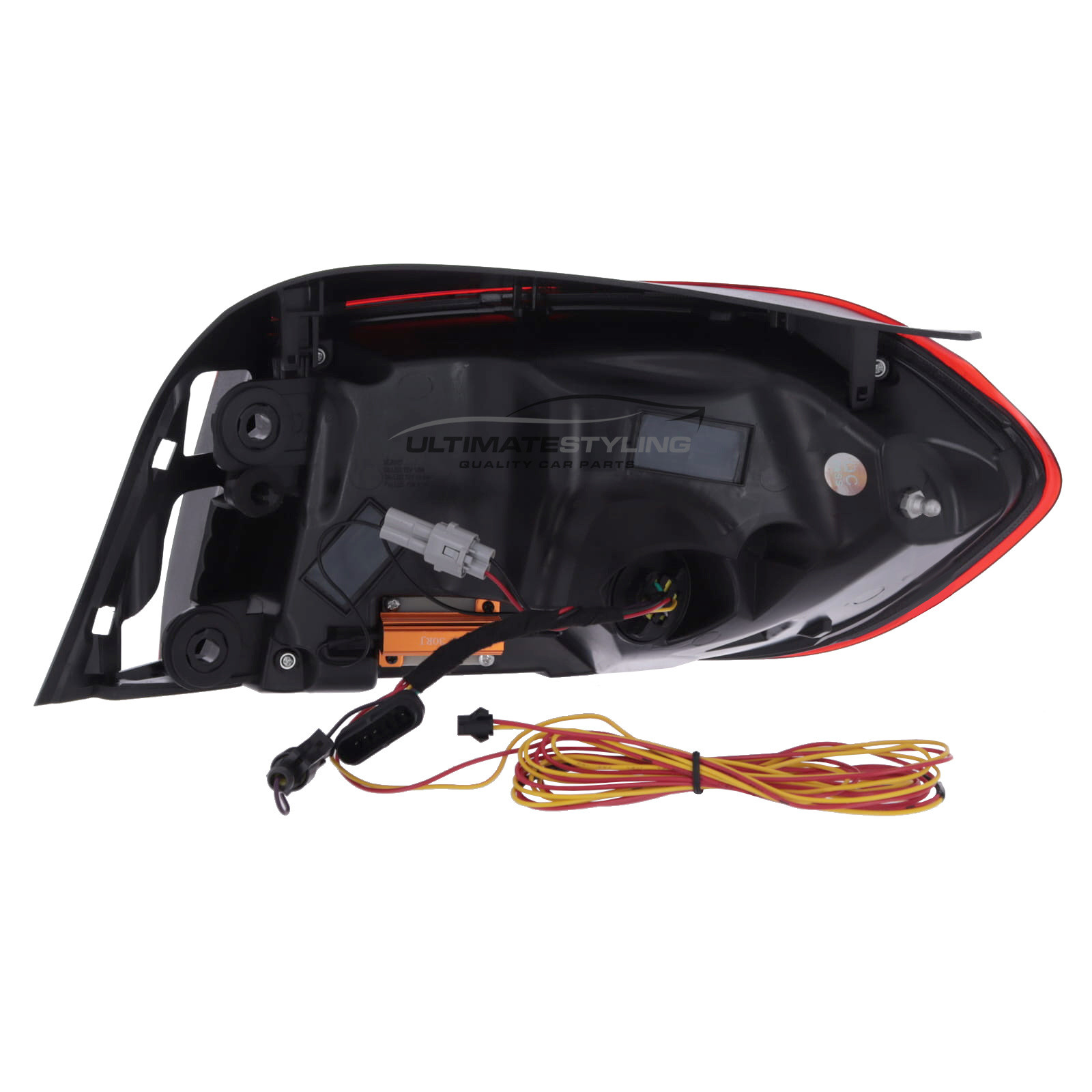 BMW 4 Series F32 2013-2021 Upgrade LED Rear Tail Lights Dragon Scale GTS Style Red Lens Dynamic Indicators + Animation Pair