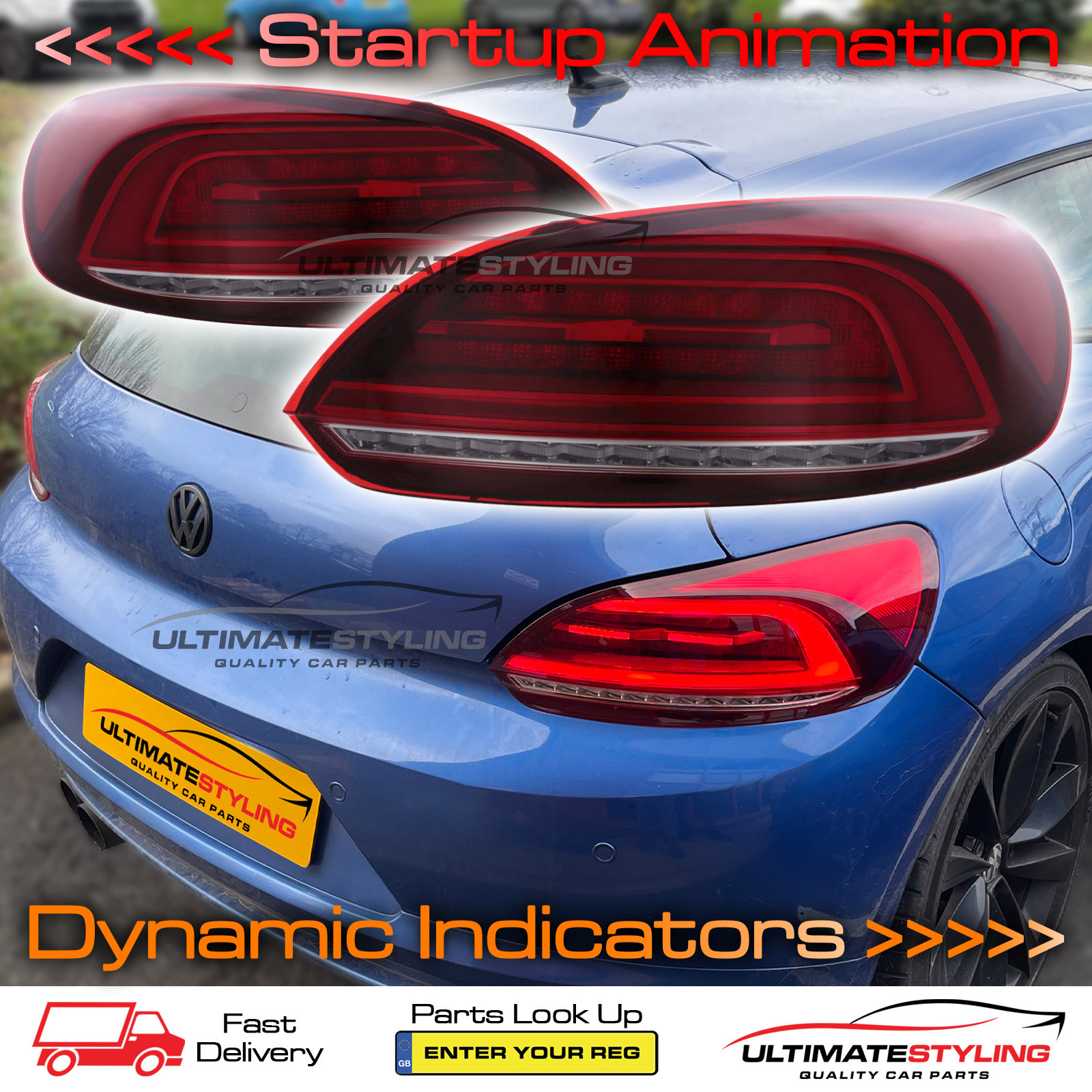 Performance Rear / Tail Lights for VW Scirocco