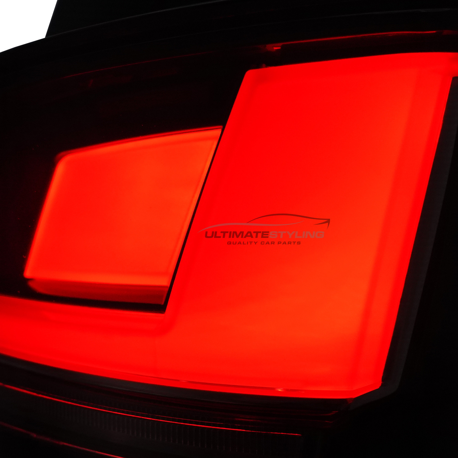 VW California 2015-2020 / Caravelle 2015-2020 / Transporter T6 T6.1 2015-2022 - Performance Rear Tail Lights Upgrade - LED Style - Smoked - Dynamic Sequential Indicators - Pair (LH & RH)