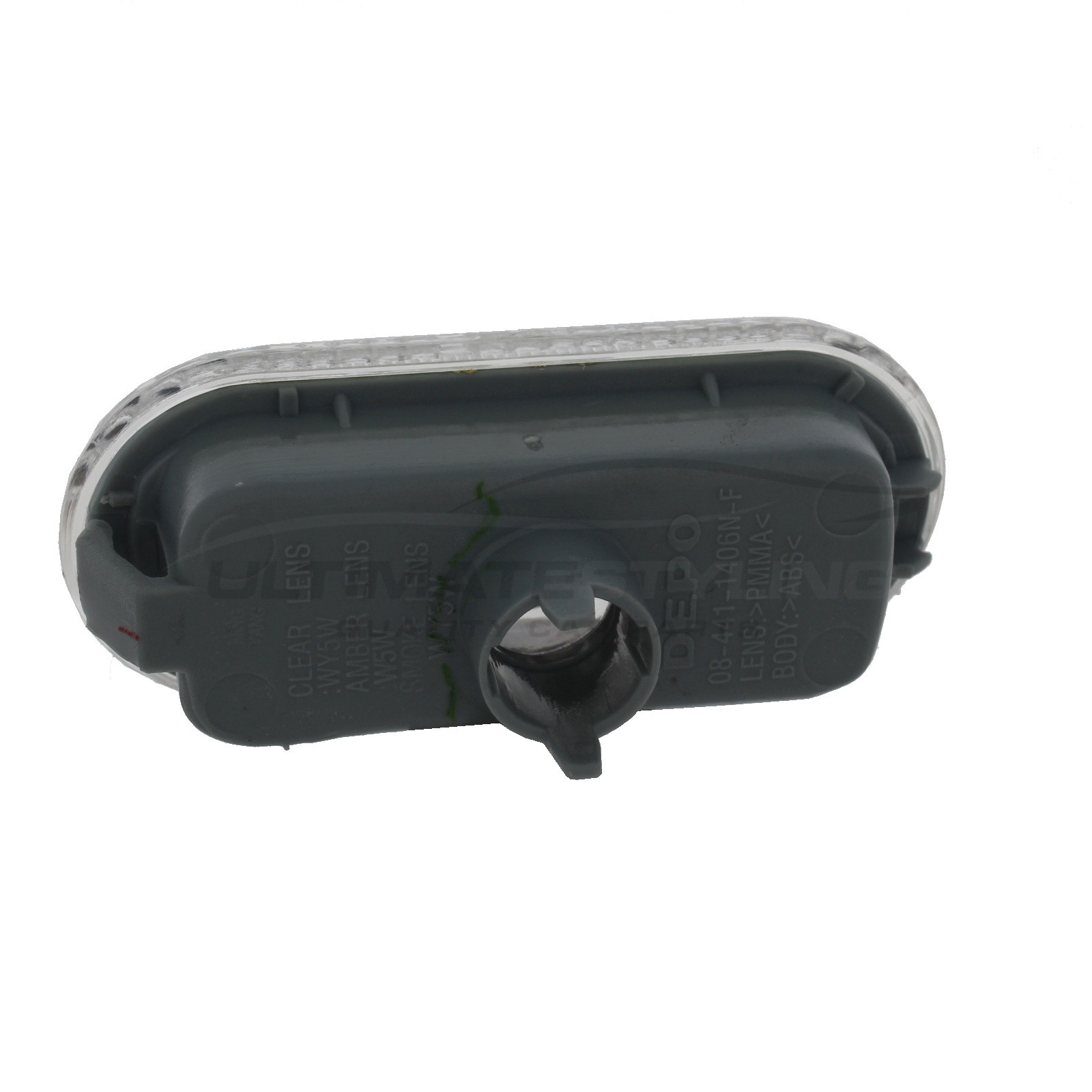 Seat Alhambra / Arosa / Inca, Volkswagen Bora / Caddy / Golf / Lupo / Passat / Polo / Sharan Side Repeater - Universal (LH or RH) - Clear lens - Non-LED