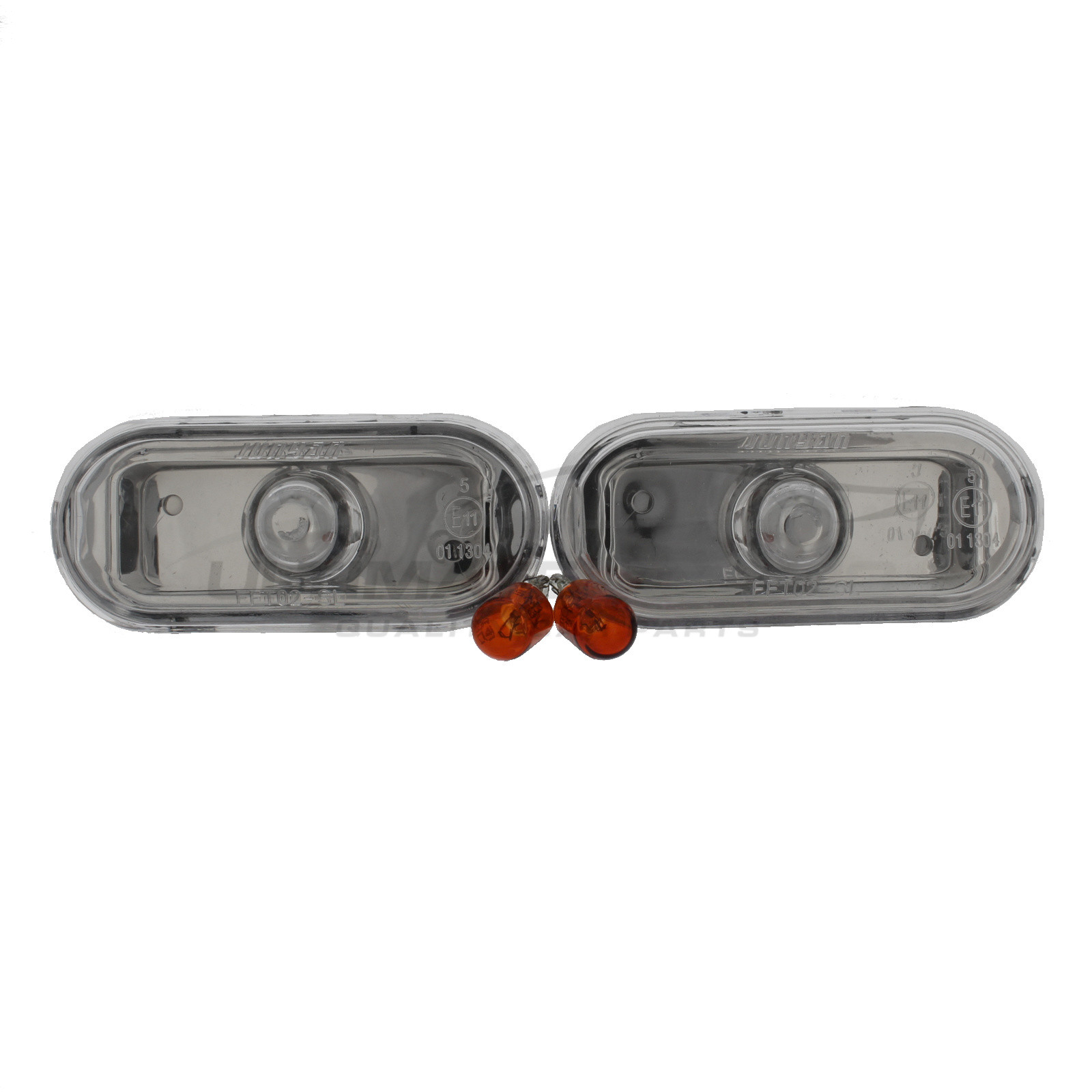 Ford C-MAX / Fiesta / Focus / Focus C-MAX / Fusion Side Repeaters - Pair (LH & RH) - Crystal Clear lens - Non-LED