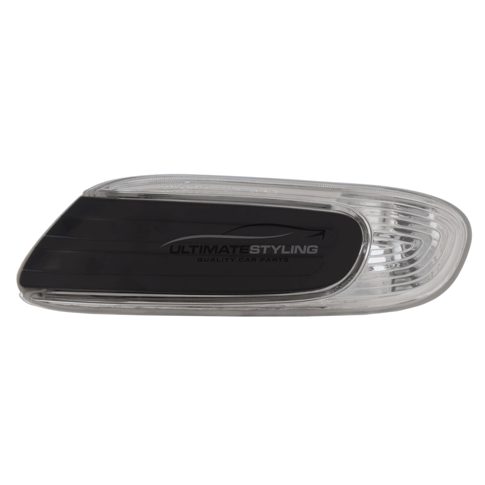 Mini MINI Side Repeater - Passenger Side (LH) - Clear With Black Plastic Insert lens - Non-LED