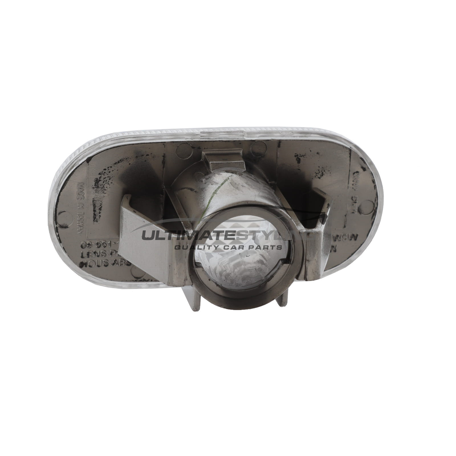 Nissan Interstar / Kubistar / Primastar, Renault Clio / Extra / Kangoo / Laguna / Master / Megane / R19 / Scenic / Trafic / Twingo, Vauxhall Movano / Vivaro Side Repeater - Universal (LH or RH) - Clear lens - Non-LED