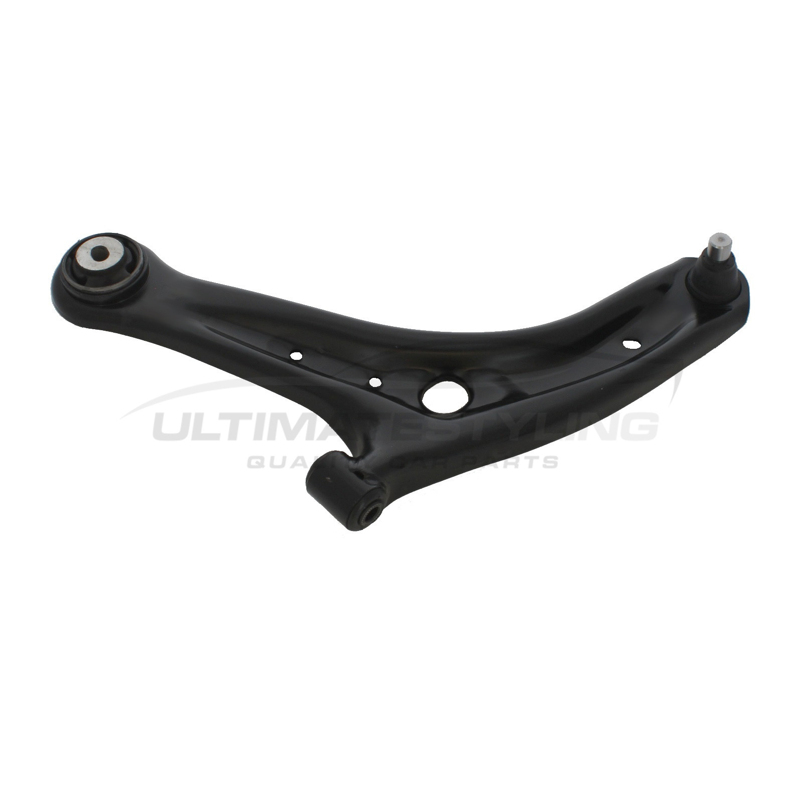 Ford Fiesta 2008-2018, Ford Ka+ 2016-2020, Ford Ka+ Active 2018-2020, Mazda 2 2007-2015 Front Lower Suspension Arm (Steel) Including Ball Joint and Rear Bush Passenger Side (LH)