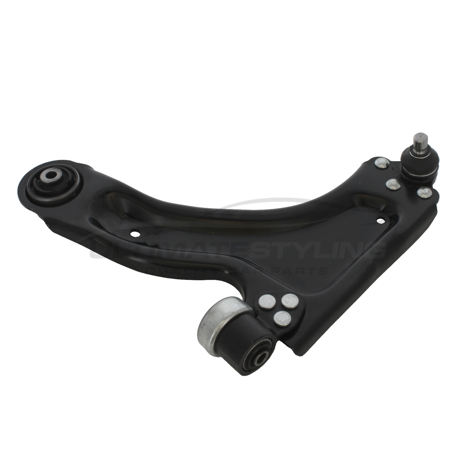 Vauxhall Combo 2001-2012, Vauxhall Corsa 2000-2005, Vauxhall Tigra 2004-2010 Front Lower Suspension Arm (Steel) Including Ball Joint and Rear Bush Passenger Side (LH)