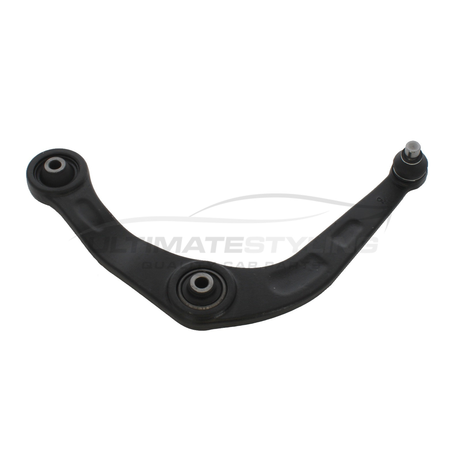 Peugeot 206 1998-2005 Front Lower Suspension Arm (Steel) Including 18mm Ball Joint and Rear Bush Passenger Side (LH)
