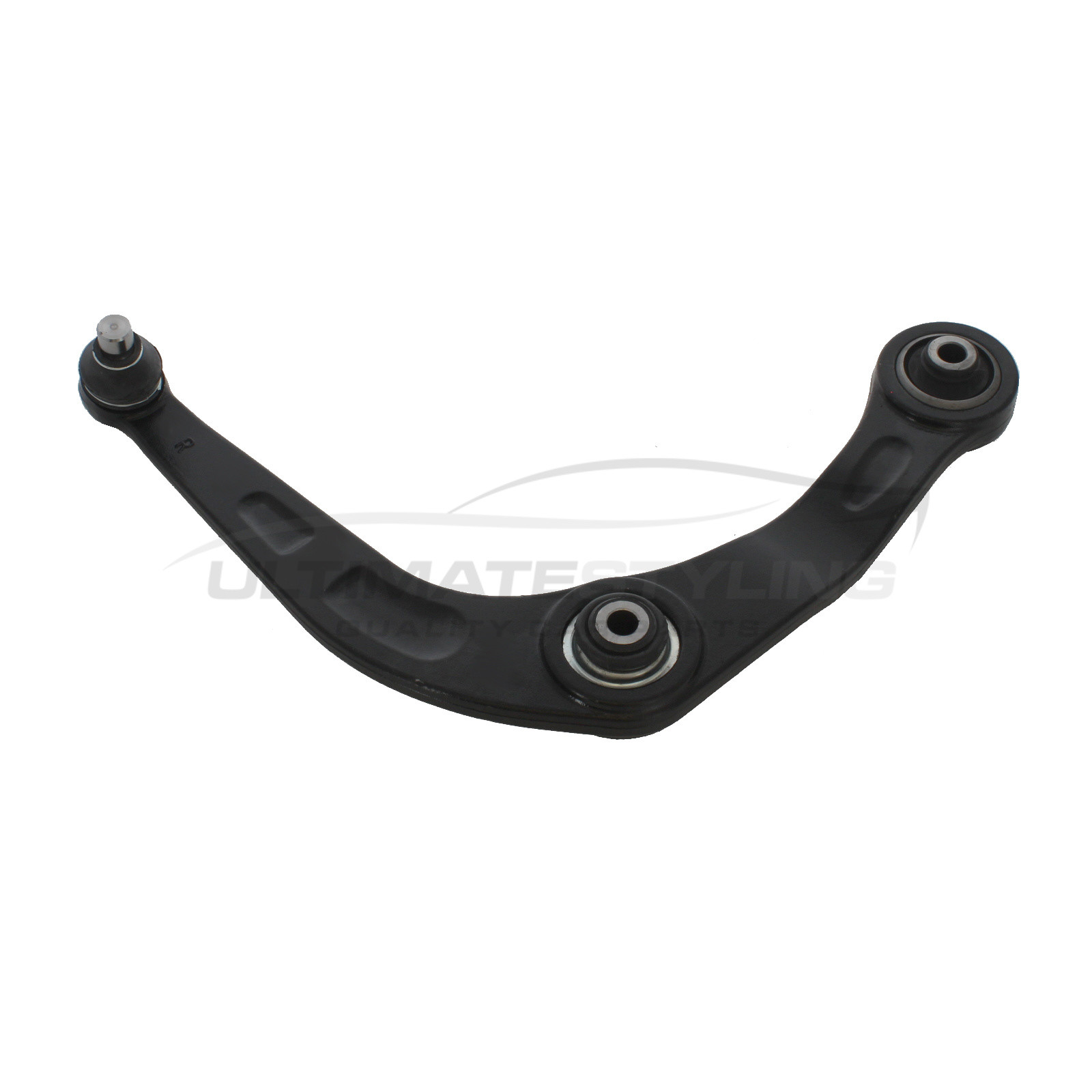 Peugeot 206 2000-2007 Front Lower Suspension Arm (Steel) Including 18mm Ball Joint and Rear Bush Driver Side (RH)