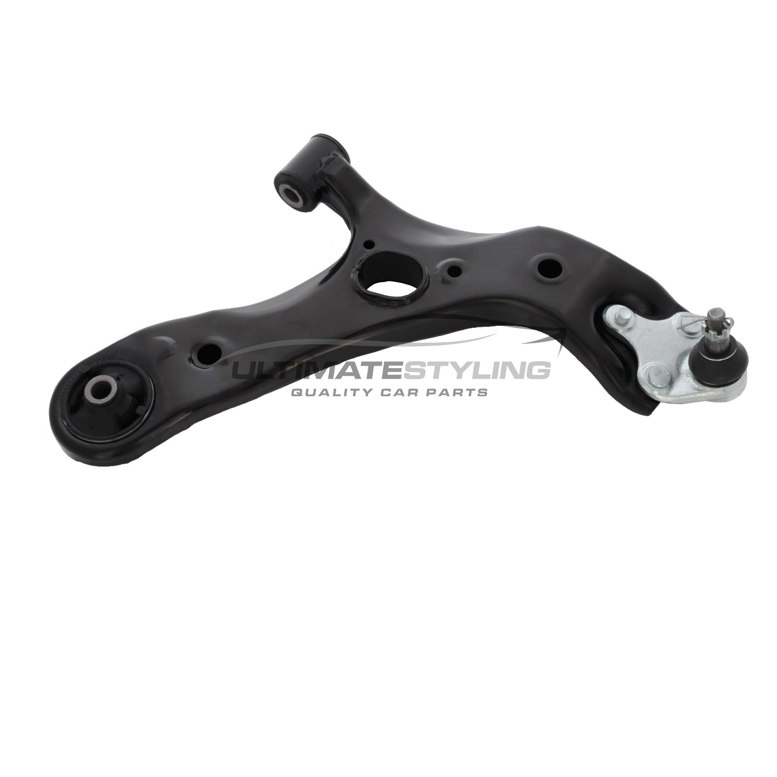 Toyota Auris 2006-2018, Toyota Prius+ 2012-2020, Toyota Verso 2009-2018 Front Lower Suspension Arm (Steel) Excluding Ball Joint and Rear Bush Driver Side (RH)