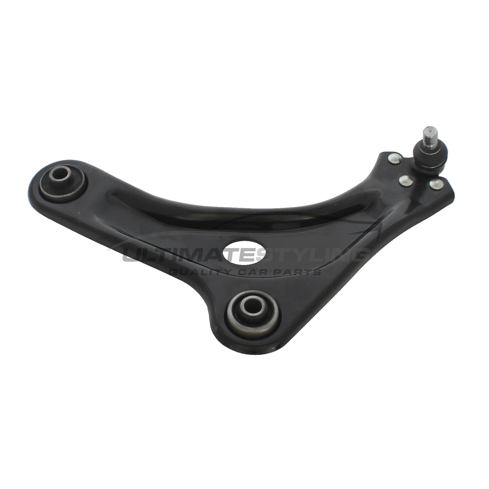 Citroen C3 2010->, Citroen C4 Cactus 2014-2019, Citroen DS3 2009-2015, DS DS3 2015-2019, Peugeot 2008 2013-2020, Peugeot 208 2012-2019 Front Lower Suspension Arm (Steel) Including Ball Joint and Rear Bush Passenger Side (LH)