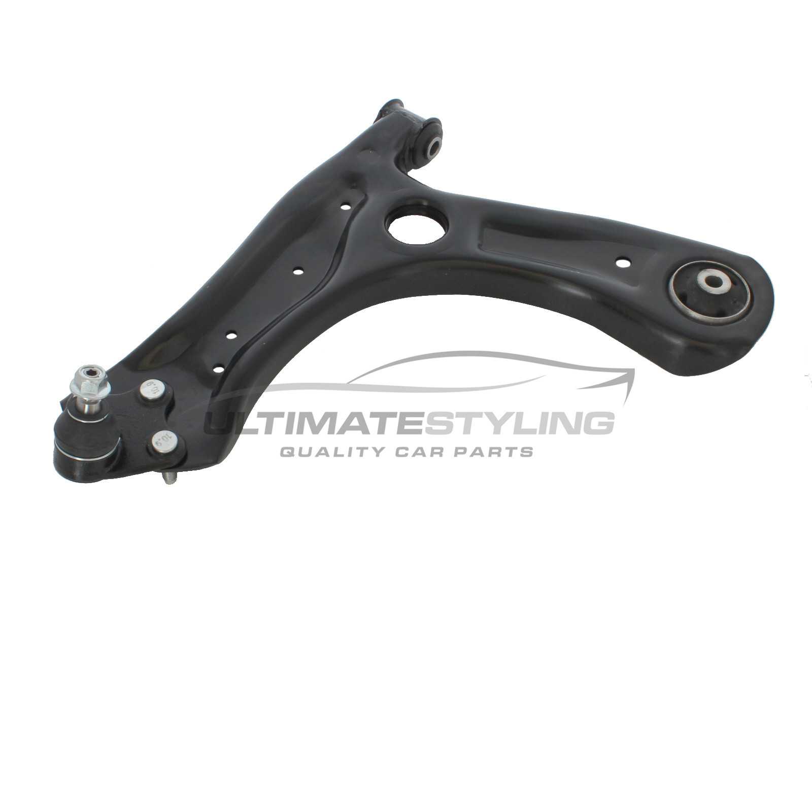 Audi A1 2010-2019, S1 2014-2018 / Seat Ibiza 2008-2017, Toledo 2012-2019 / Skoda Fabia 2007-2022, Rapid 2012-2019, Roomster 2008-2016 / VW Polo 2009-2018 Front Lower Suspension Arm Steel Including Ball Joint and Rear Bush Passenger Side Left Hand