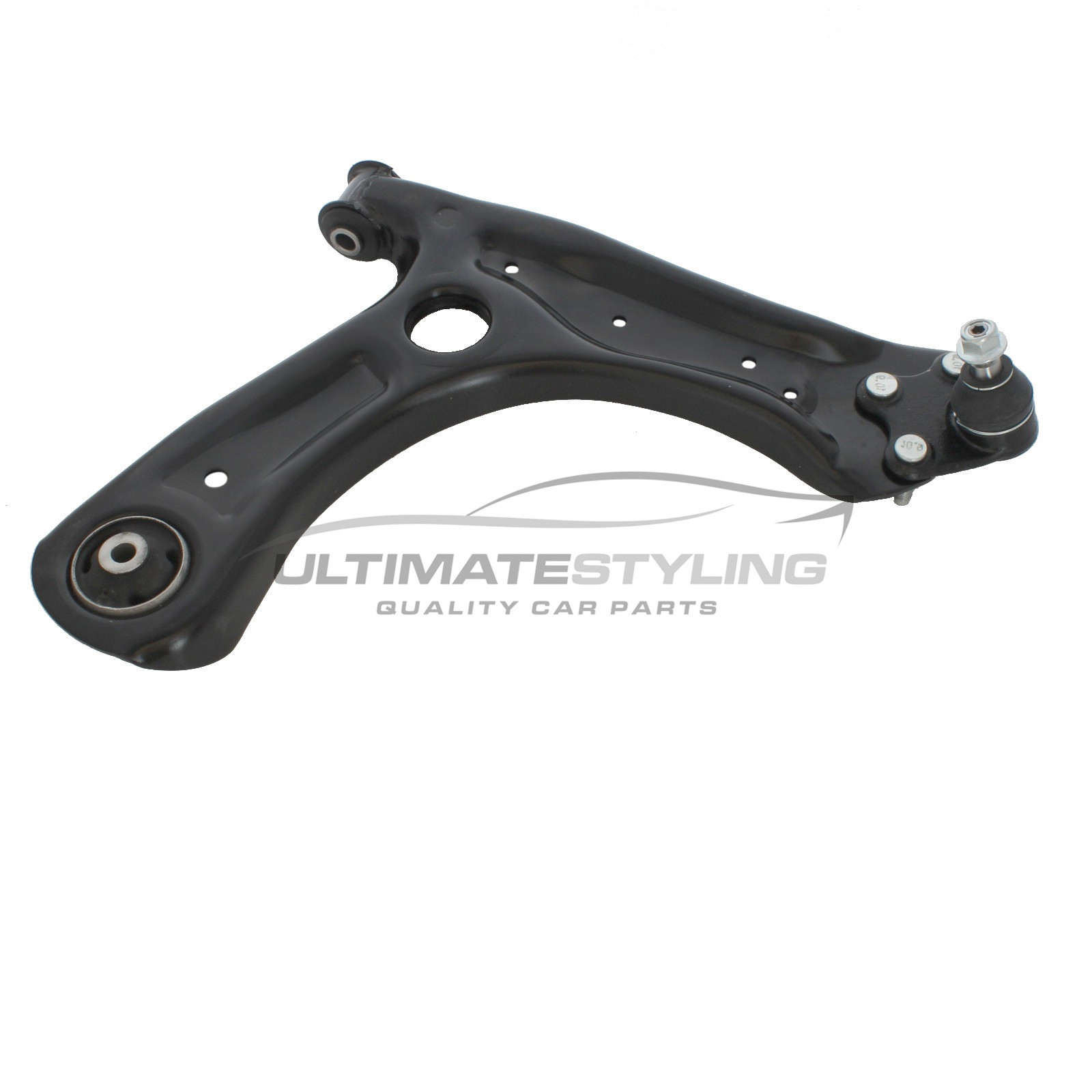 Audi A1 2010-2019, S1 2014-2018 / Seat Ibiza 2008-2017, Toledo 2012-2019 / Skoda Fabia 2007-2022, Rapid 2012-2019, Roomster 2008-2016 / VW Polo 2009-2018 Front Lower Suspension Arm Steel Including Ball Joint and Rear Bush Drivers Side Right Hand