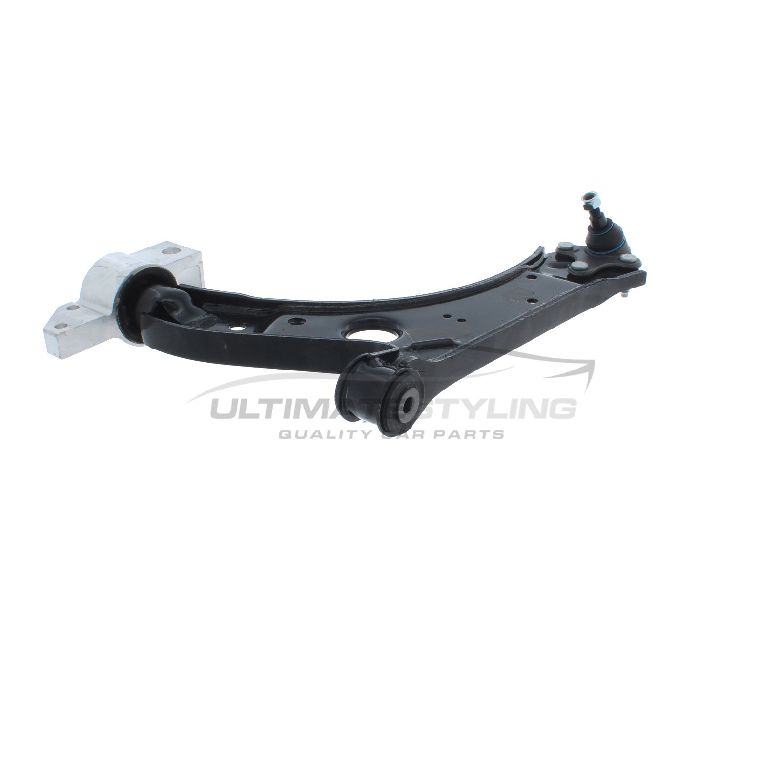 Seat Altea 2006-2015, Skoda Octavia 2004-2013, Skoda Superb 2008-2010, Skoda Yeti 2009-2018, VW Eos 2006-2013, VW Golf 2009-2017, VW Touran 2010-2016 Front Lower Suspension Arm (Pressed Steel) Including Ball Joint and Rear Bush Passenger Side (LH)