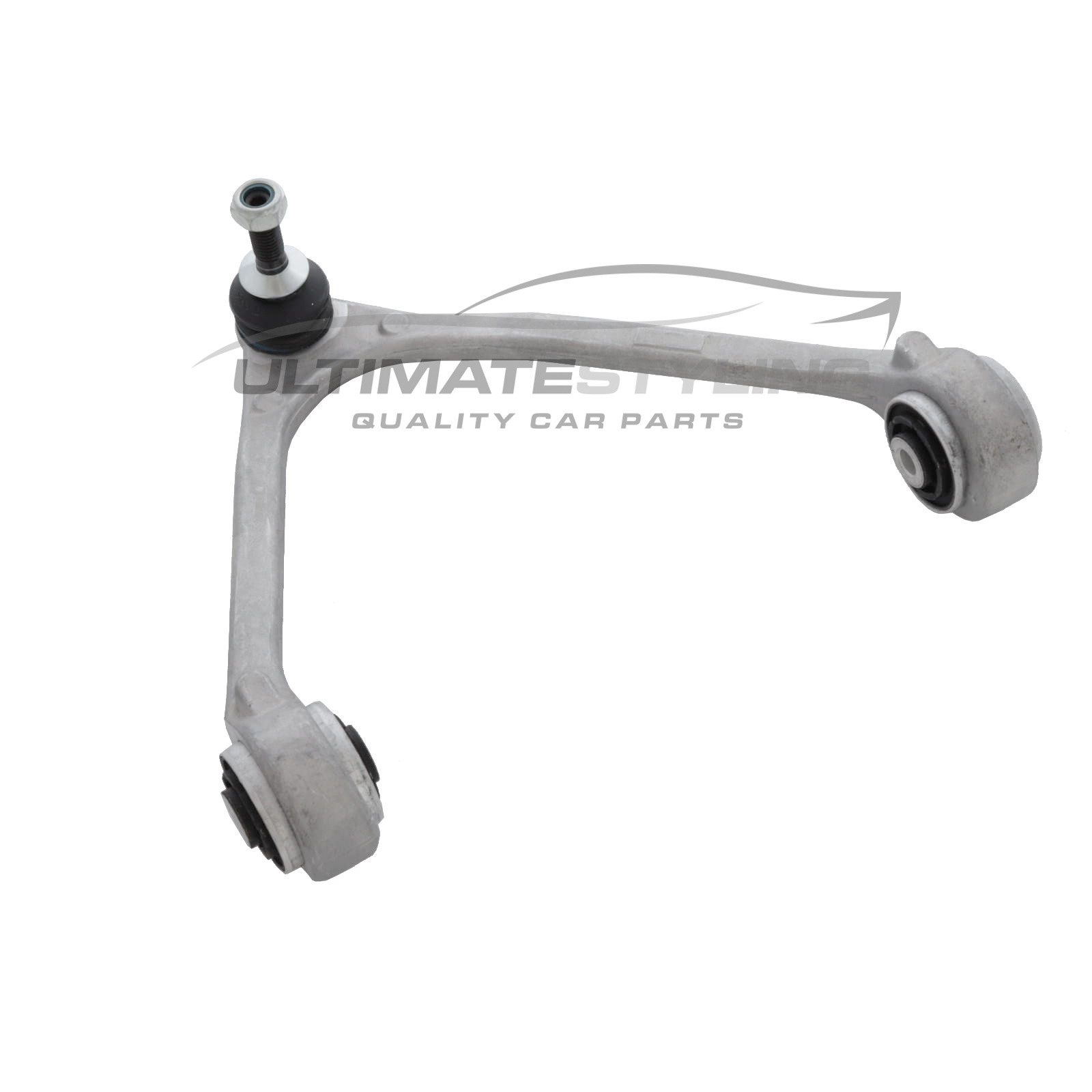 Jaguar/Daimler S Type 1998-2008 / XF 2008-2018 - Suspension Wishbone Arm - Front Upper - Aluminium - Includes Ball Joint - Drivers Side Right Hand