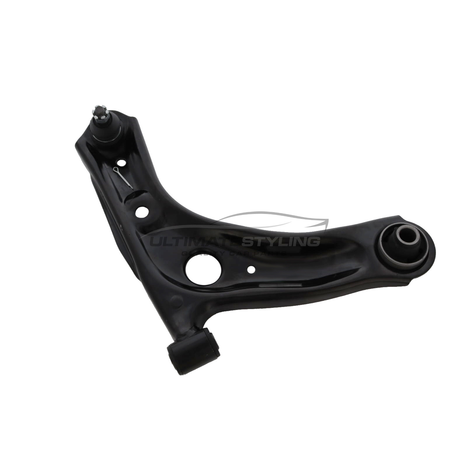Citroen C1 2014-2022 , Peugeot 108 2014-2022 , Toyota Aygo 2014-2022 - Suspension Wishbone Arm - Front Lower - Pressed Steel - Includes Ball Joint - Drivers Side Right Hand