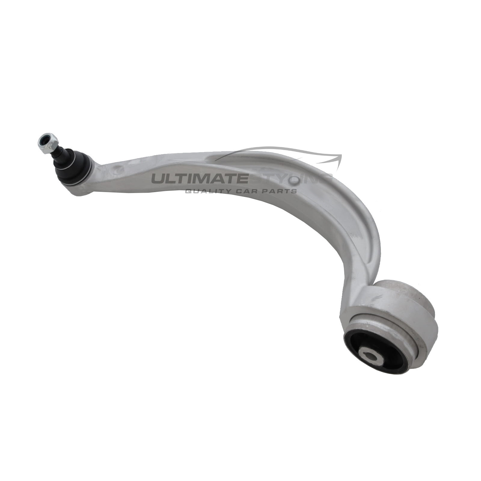 Audi Q5 2009-2017 / SQ5 2012-2017 , Porsche Macan 2014-> - Suspension Wishbone Arm - Front Lower - Rear Of Wheel - Curved - Aluminium - Includes Ball Joint - Drivers Side Right Hand