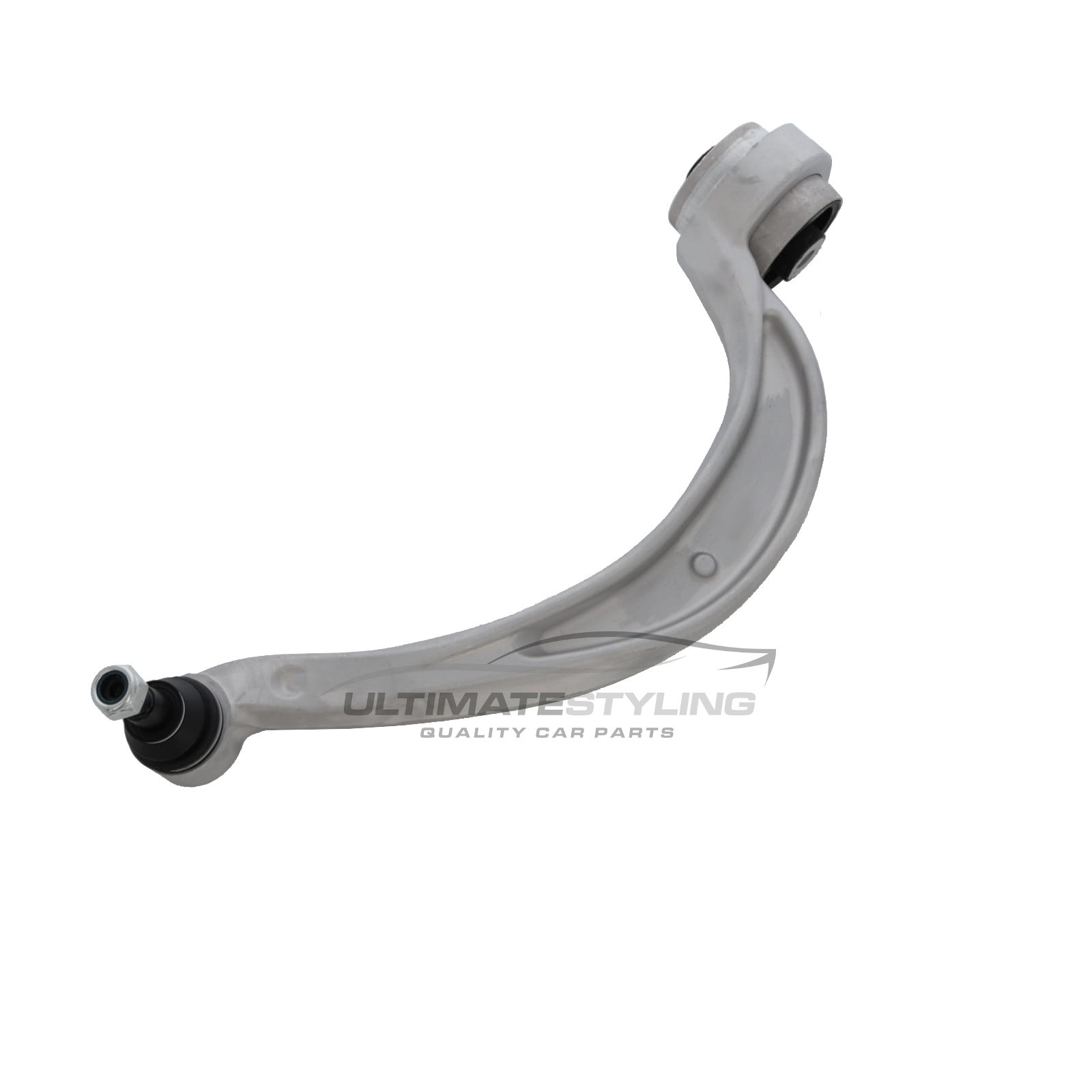 Audi Q5 2009-2017 / SQ5 2012-2017 , Porsche Macan 2014-> - Suspension Wishbone Arm - Front Lower - Rear Of Wheel - Curved - Aluminium - Includes Ball Joint - Passenger Side Left Hand