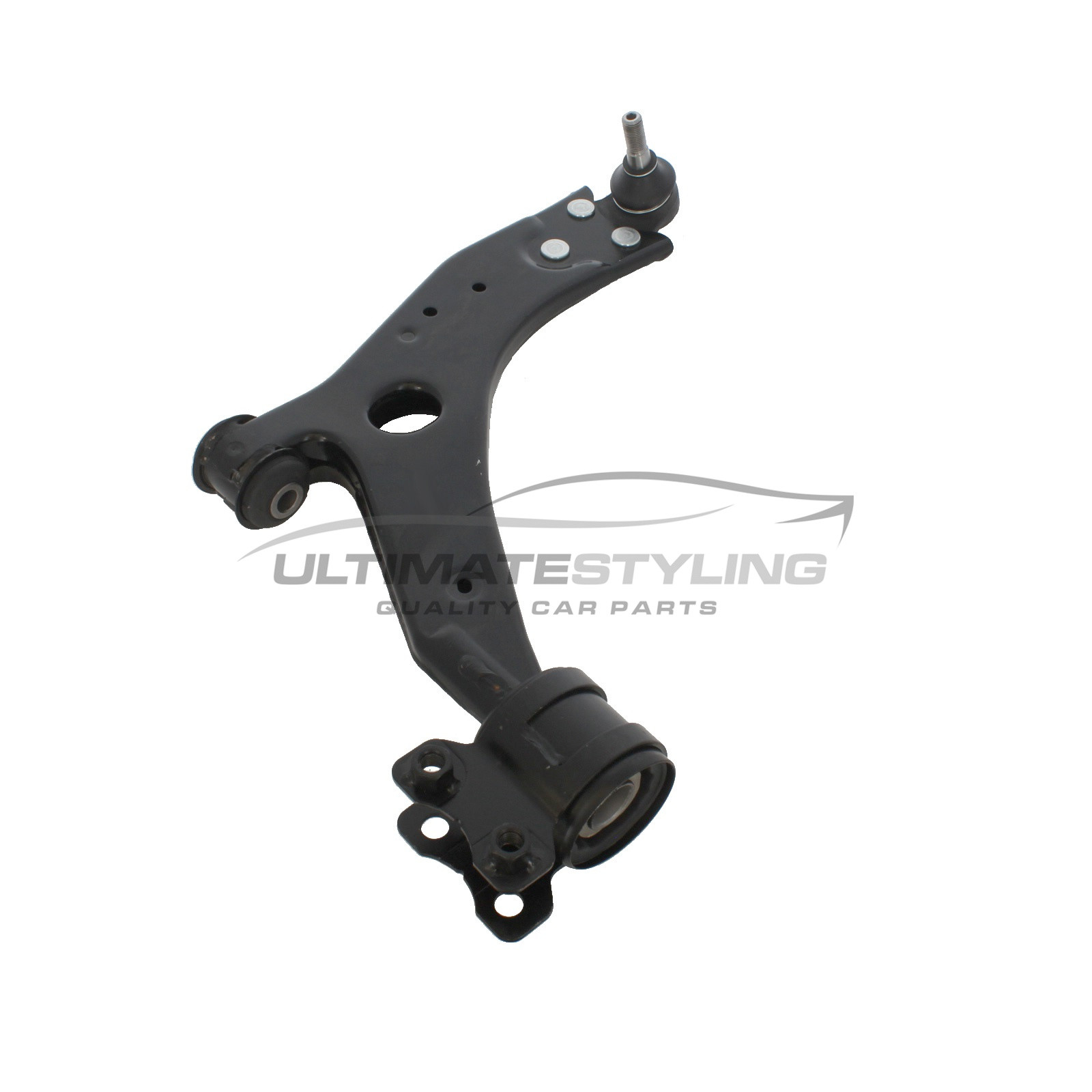 BESTPRICE 1x Brazo De Control Del Eje Delantero, Delantero Inferior Izquierdo Con Rótula Compatible Con FORD FOCUS C-MAX (DM2), FOCUS Mk2, VOLVO C30