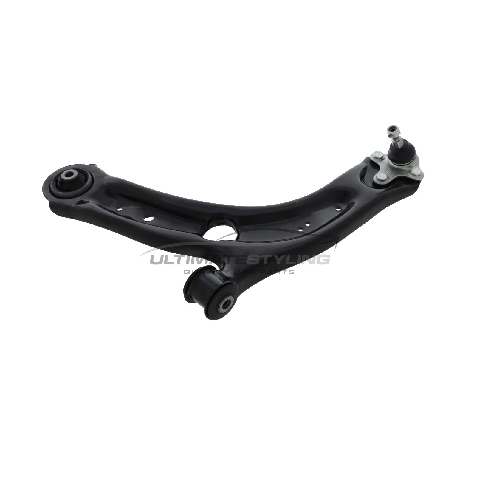 Audi Q3 / RSQ3 , Cupra Ateca / Formentor , Seat Ateca / Tarraco , Skoda Karoq / Kodiaq / Superb , VW Arteon / Passat / Tiguan / Touran - Suspension Wishbone Arm - Front Lower - Pressed Steel - Includes Ball Joint - Passenger Side Left Hand
