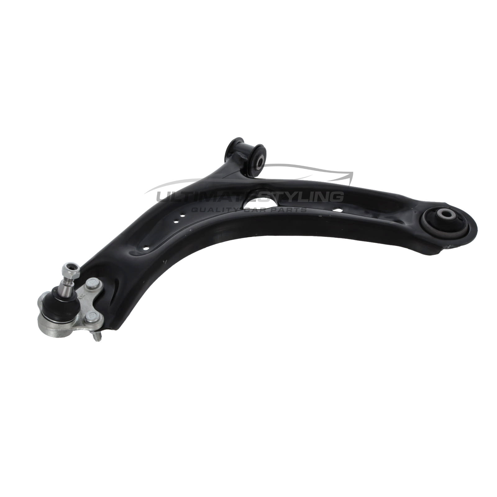 Audi Q3 / RSQ3 , Cupra Ateca / Formentor , Seat Ateca / Tarraco , Skoda Karoq / Kodiaq / Superb , VW Arteon / Passat / Tiguan / Touran - Suspension Wishbone Arm - Front Lower - Pressed Steel - Includes Ball Joint - Passenger Side Left Hand